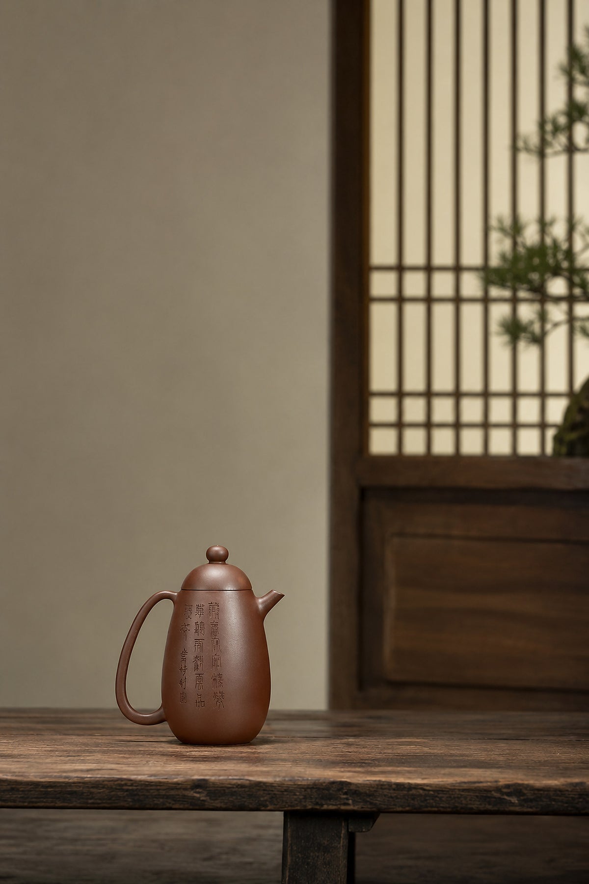 Product view 6 of 140ml Longdan zisha teapot in Zini Clay, No. 440