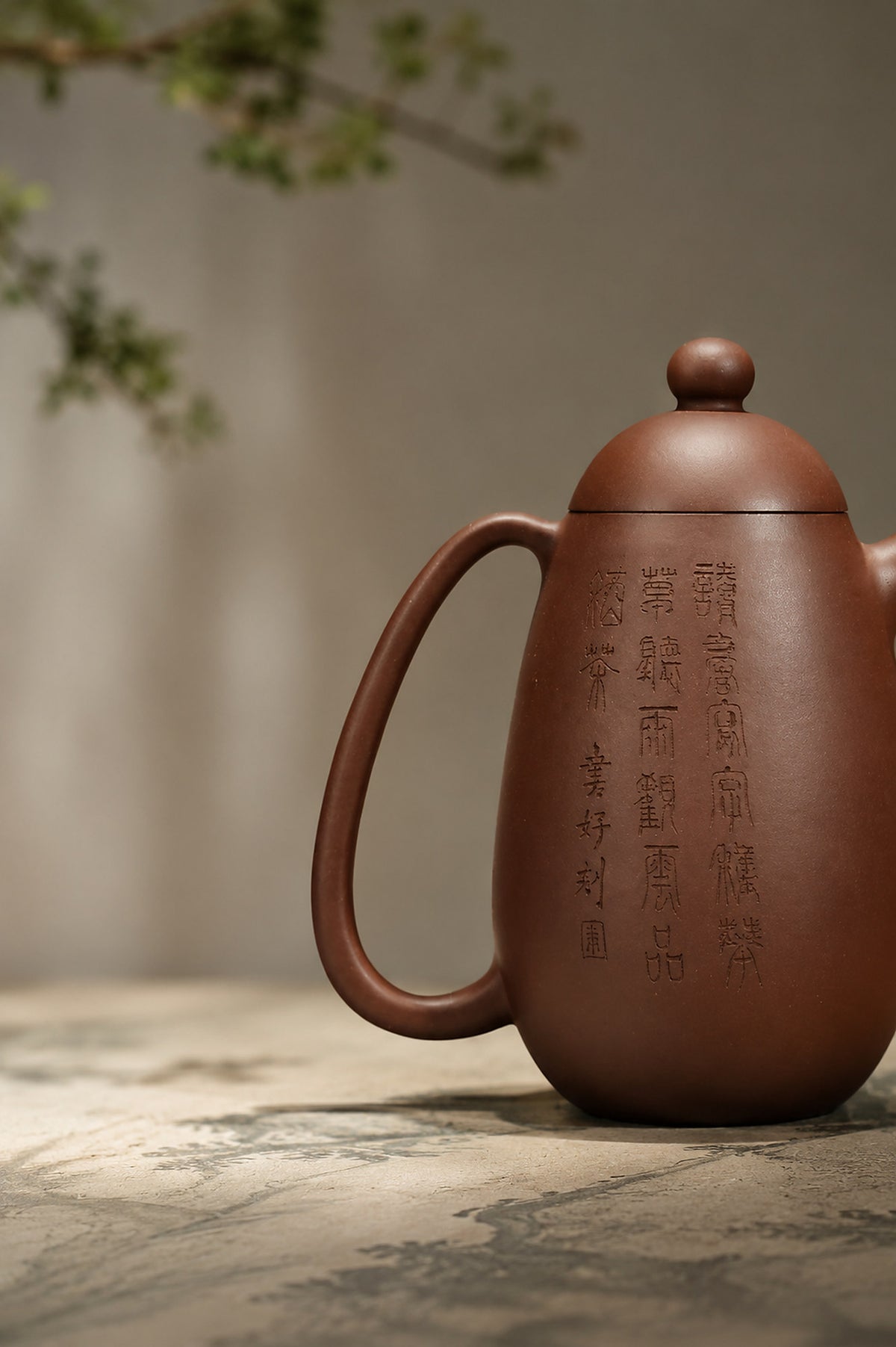 Product view 9 of 140ml Longdan zisha teapot in Zini Clay, No. 440