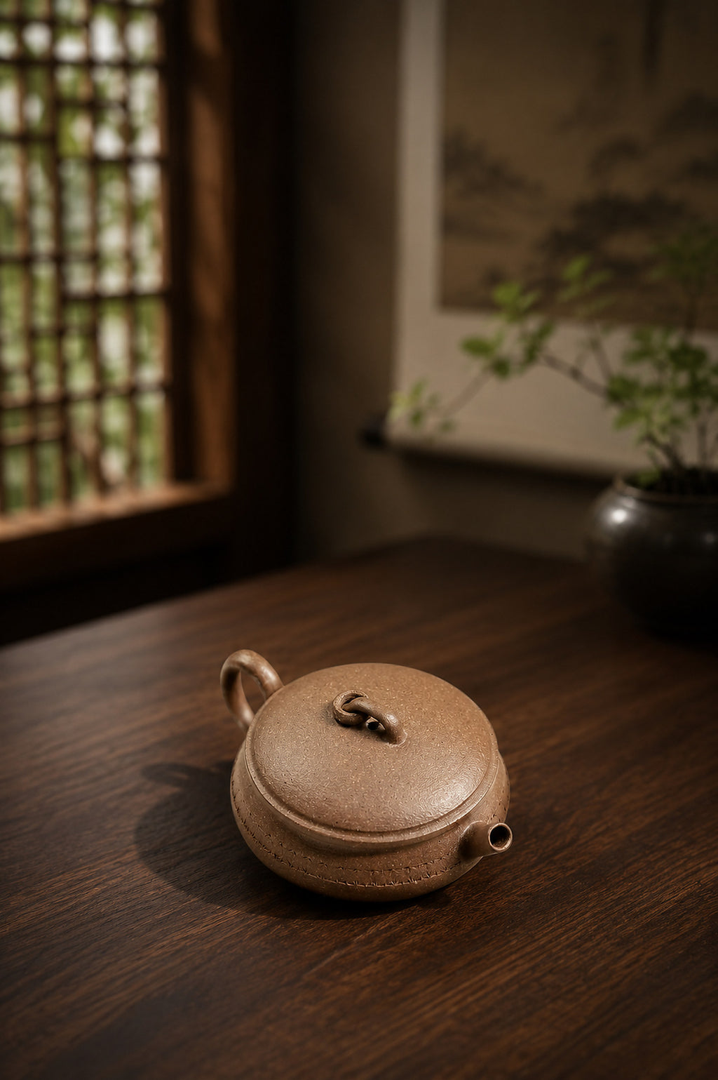 Product view 1 of 65ml Man Tang zisha teapot in Qing Jiangponi Clay, No. 227
