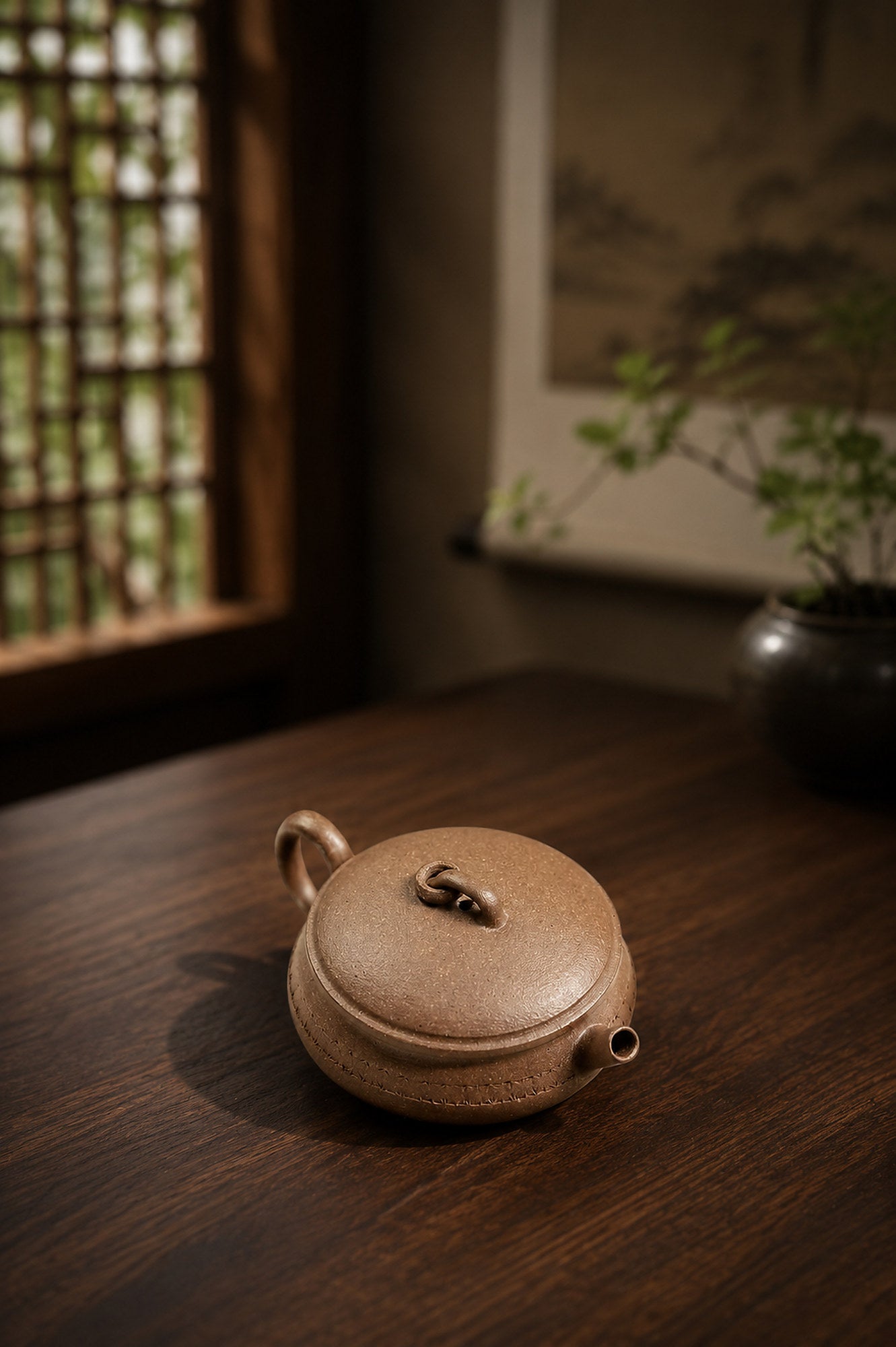 Product view 1 of 65ml Man Tang zisha teapot in Qing Jiangponi Clay, No. 227