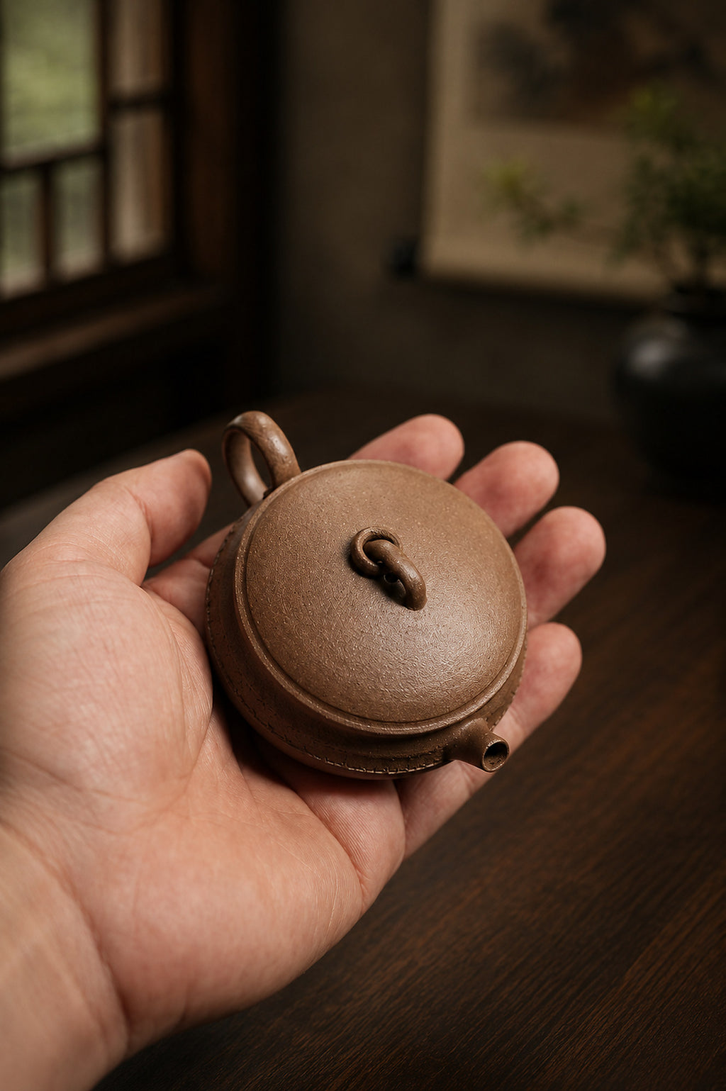 Product view 4 of 65ml Man Tang zisha teapot in Qing Jiangponi Clay, No. 227