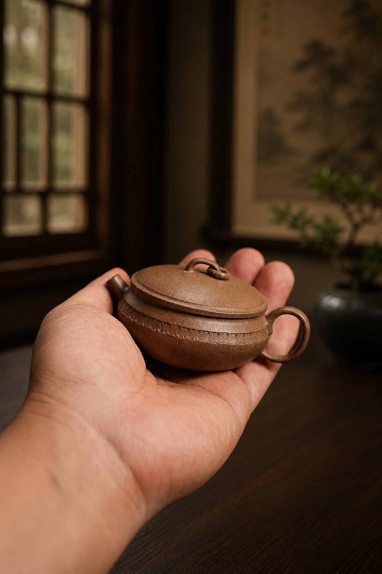 Product view 9 of 65ml Man Tang zisha teapot in Qing Jiangponi Clay, No. 227