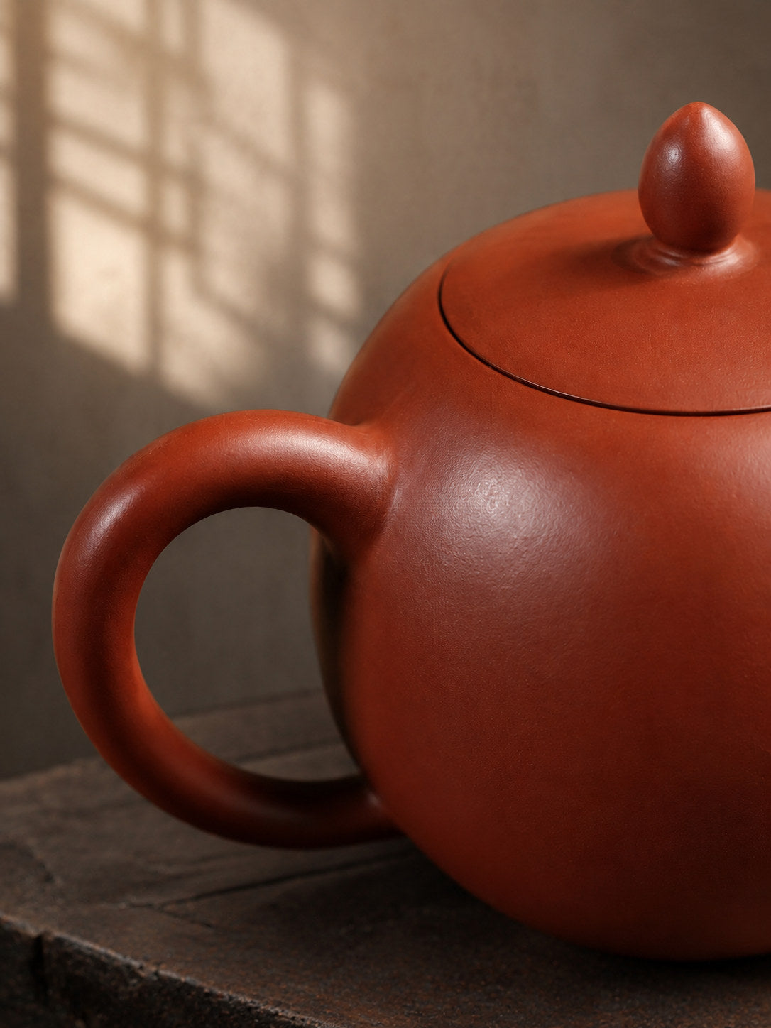 Product view 5 of 120ml Mei Ren Jian zisha teapot in Dahongpao Clay, No. 085