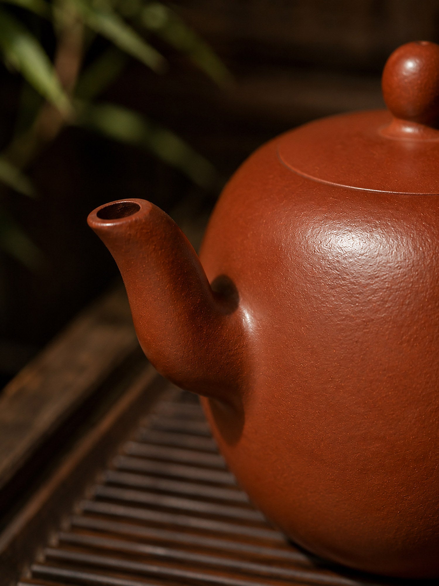 Product view 5 of 90ml Mei Ren Jian zisha teapot in Zhuni Clay, No. 039