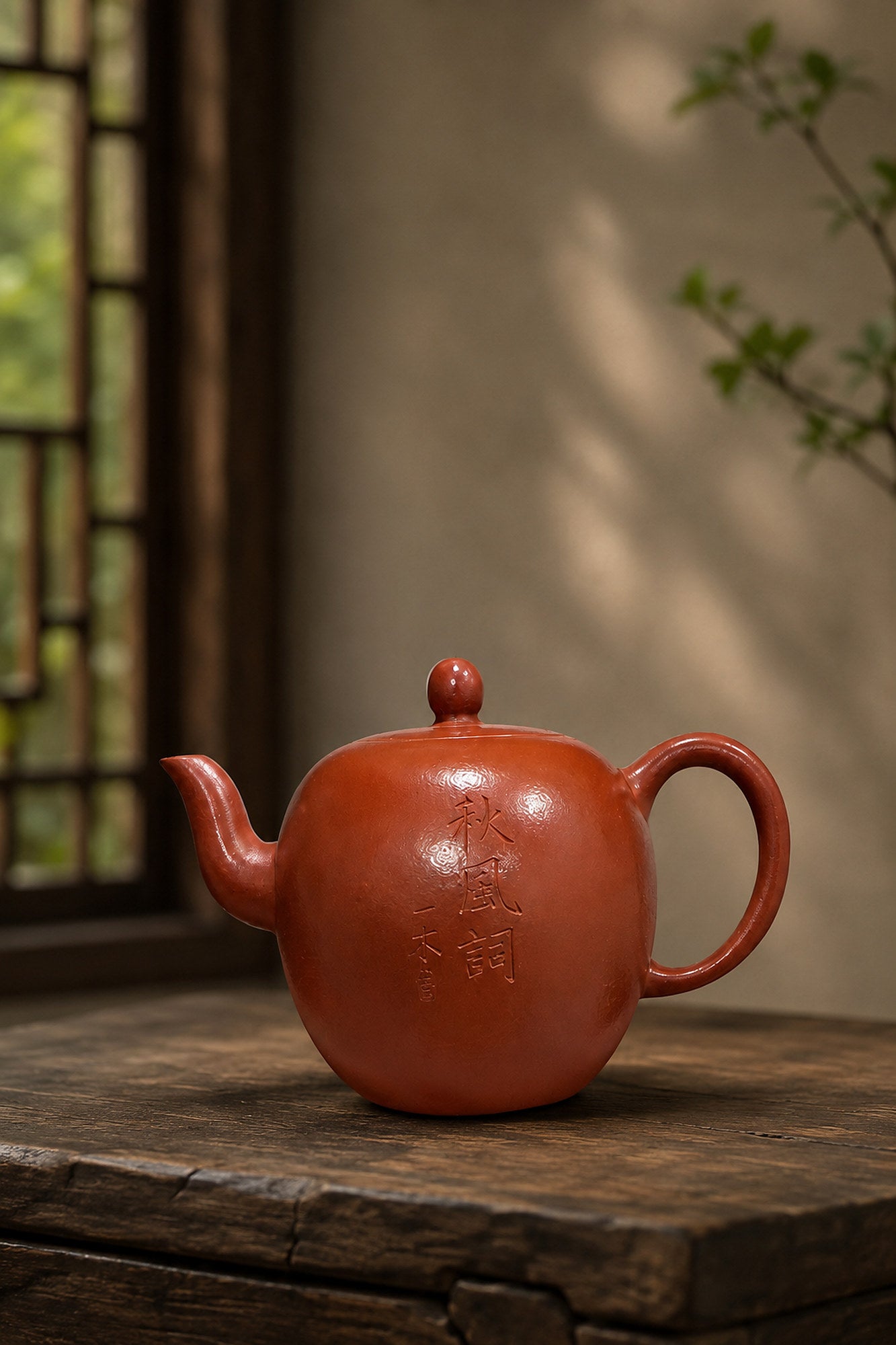 Product view 7 of 90ml Mei Ren Jian zisha teapot in Zhuni Clay, No. 039