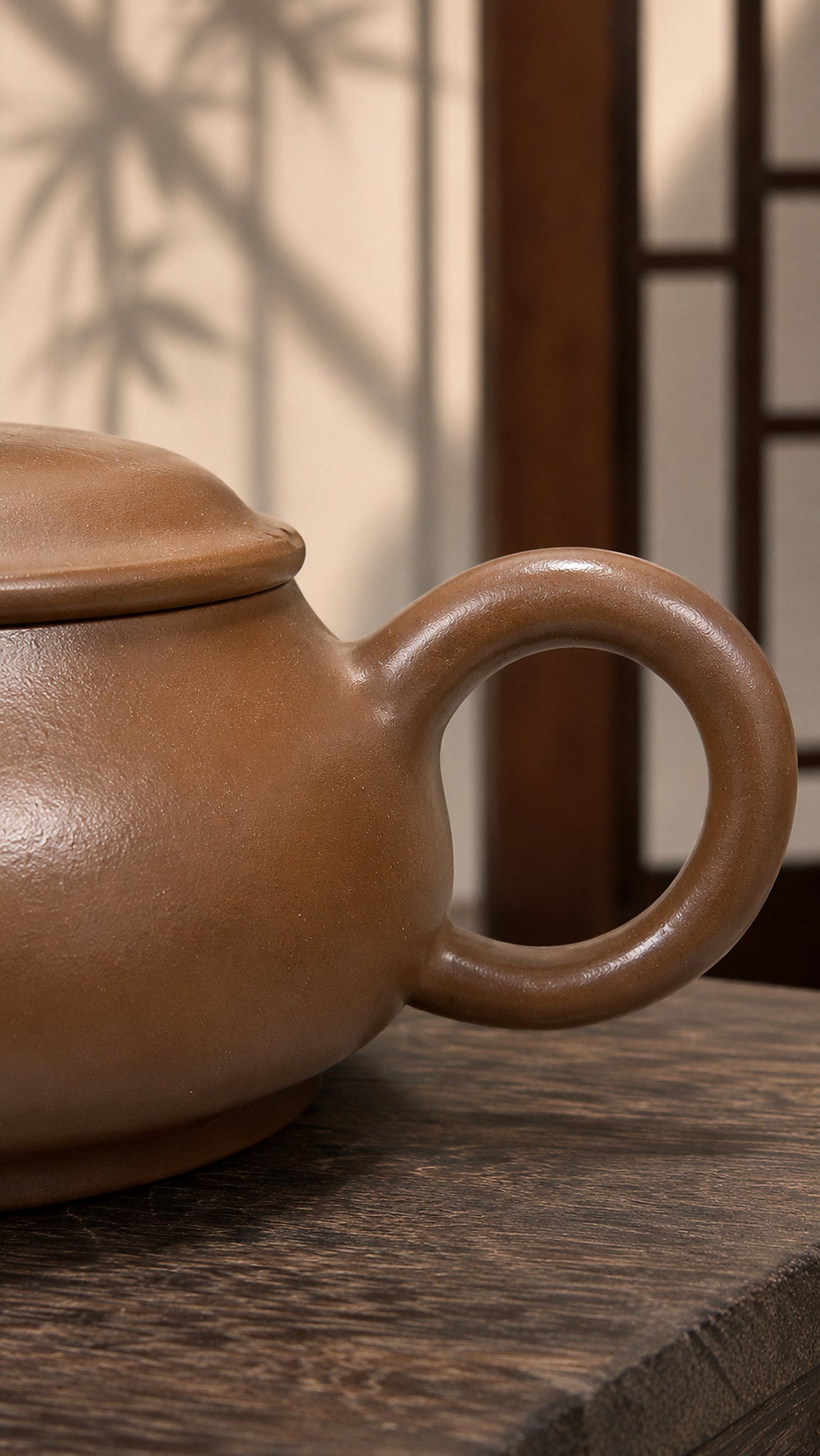 Product view 3 of 160ml Ming Lu zisha teapot in Chijin Zini Clay, No. 162