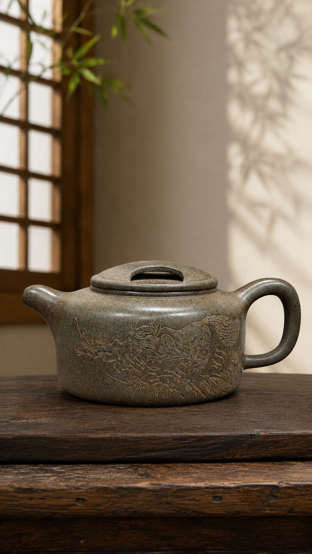 Product view 1 of 280ml Niu Gai Lian Zi zisha teapot in Xiekeqing Clay, No. 206