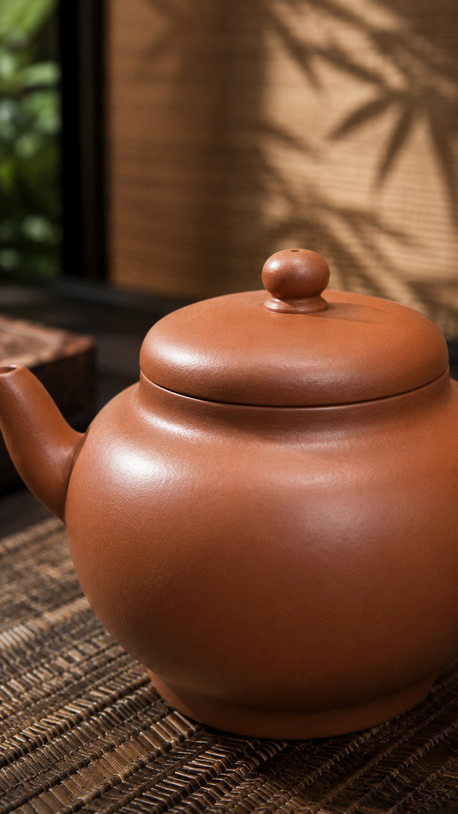 Product view 3 of 120ml Palace Lantern zisha teapot in Xiao Hongni Clay, No. 097