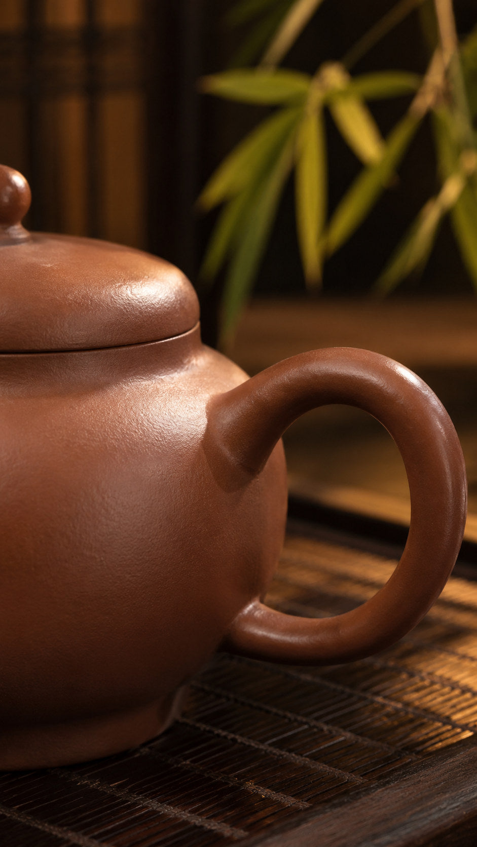Product view 5 of 120ml Palace Lantern zisha teapot in Xiao Hongni Clay, No. 097