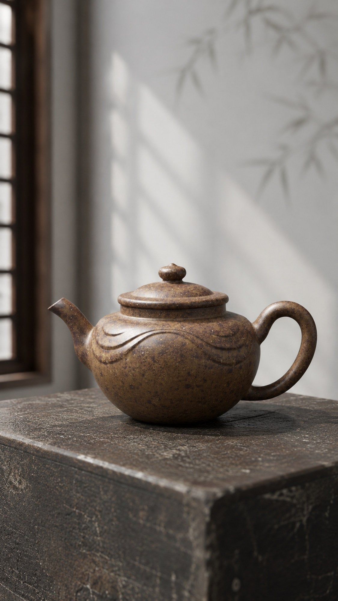 Product view 6 of 200ml Palace Lantern zisha teapot in Xiekeqing Clay, No. 196