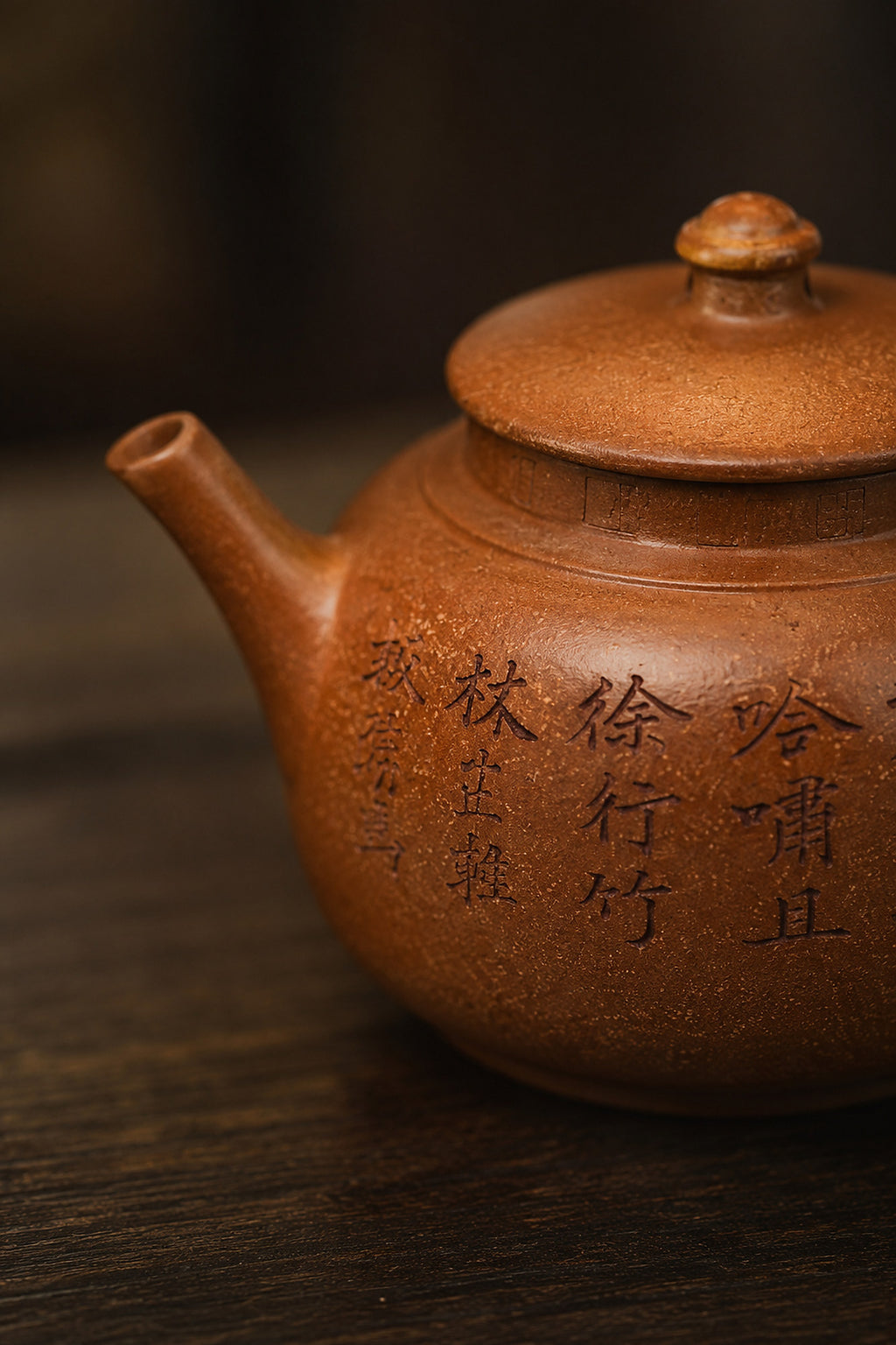 Product view 8 of 120ml Palace Lantern zisha teapot in Yellow Jiangponi Clay, No. 405
