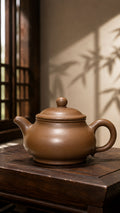 Product view 1 of 170ml Pan Hu zisha teapot in Chijin Zini Clay, No. 160