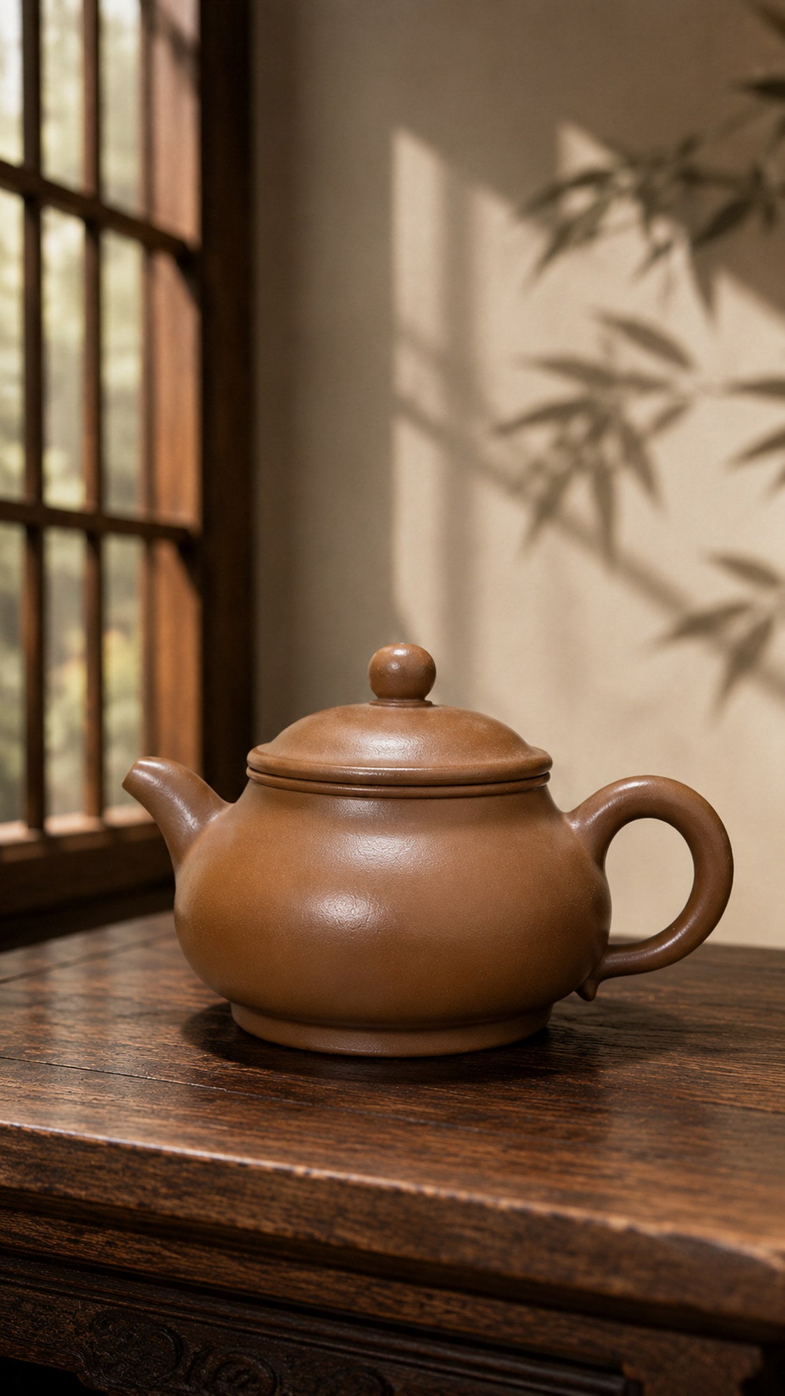 Product view 4 of 170ml Pan Hu zisha teapot in Chijin Zini Clay, No. 160
