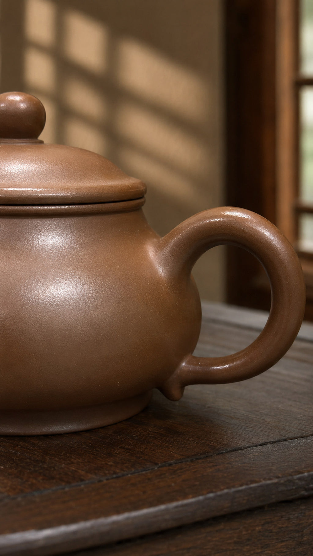 Product view 5 of 170ml Pan Hu zisha teapot in Chijin Zini Clay, No. 160