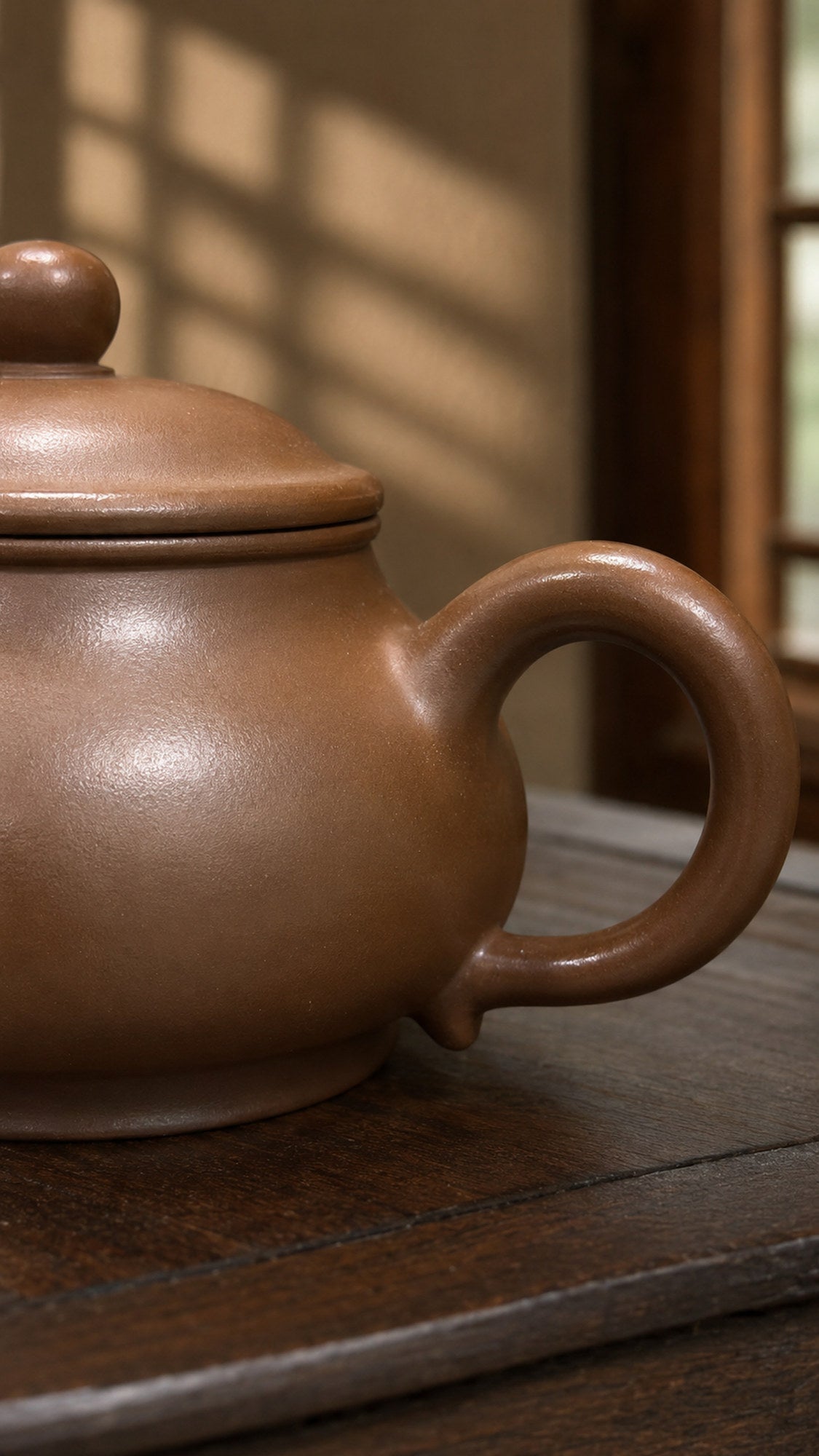 Product view 5 of 170ml Pan Hu zisha teapot in Chijin Zini Clay, No. 160