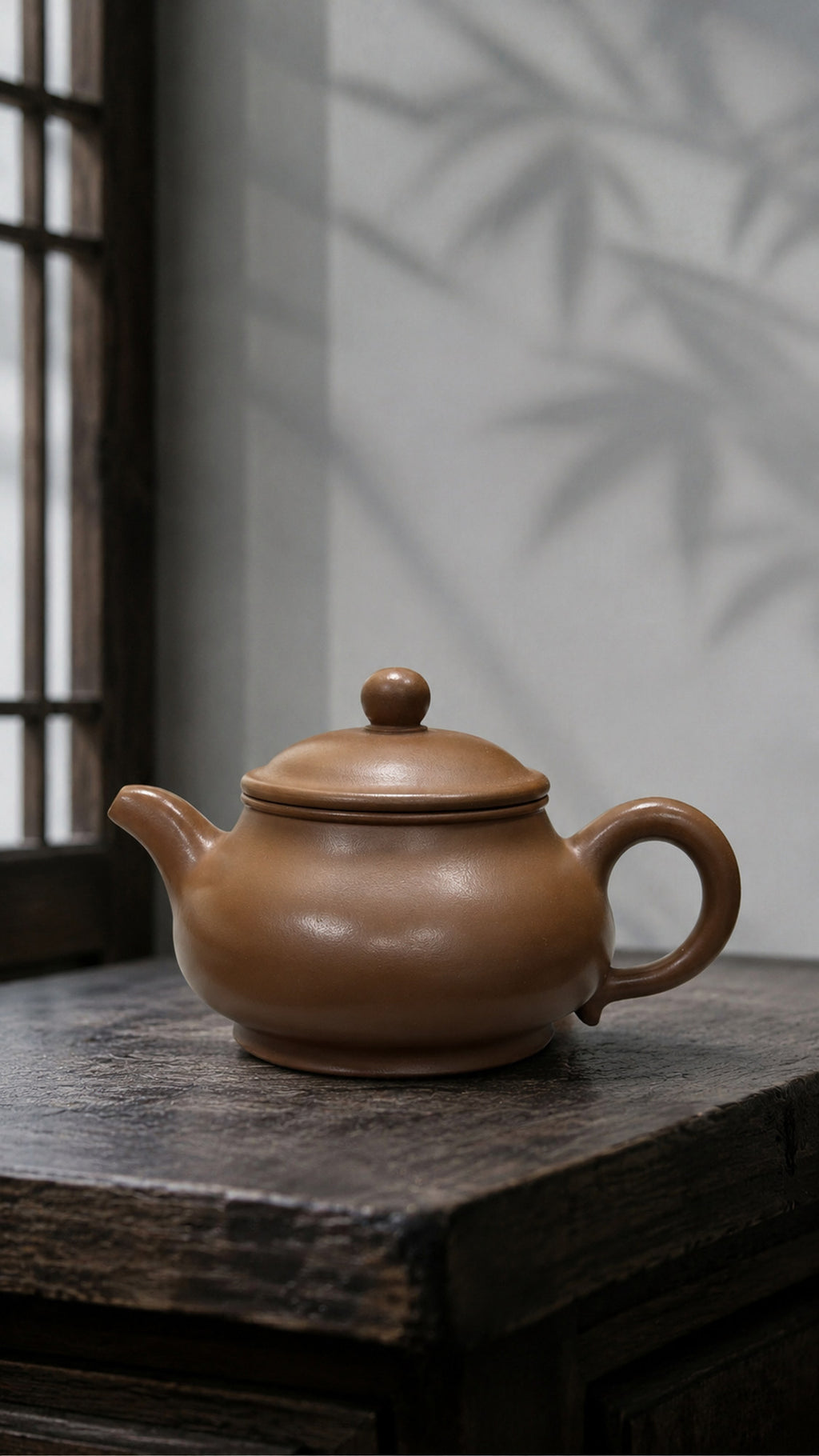 Product view 6 of 170ml Pan Hu zisha teapot in Chijin Zini Clay, No. 160