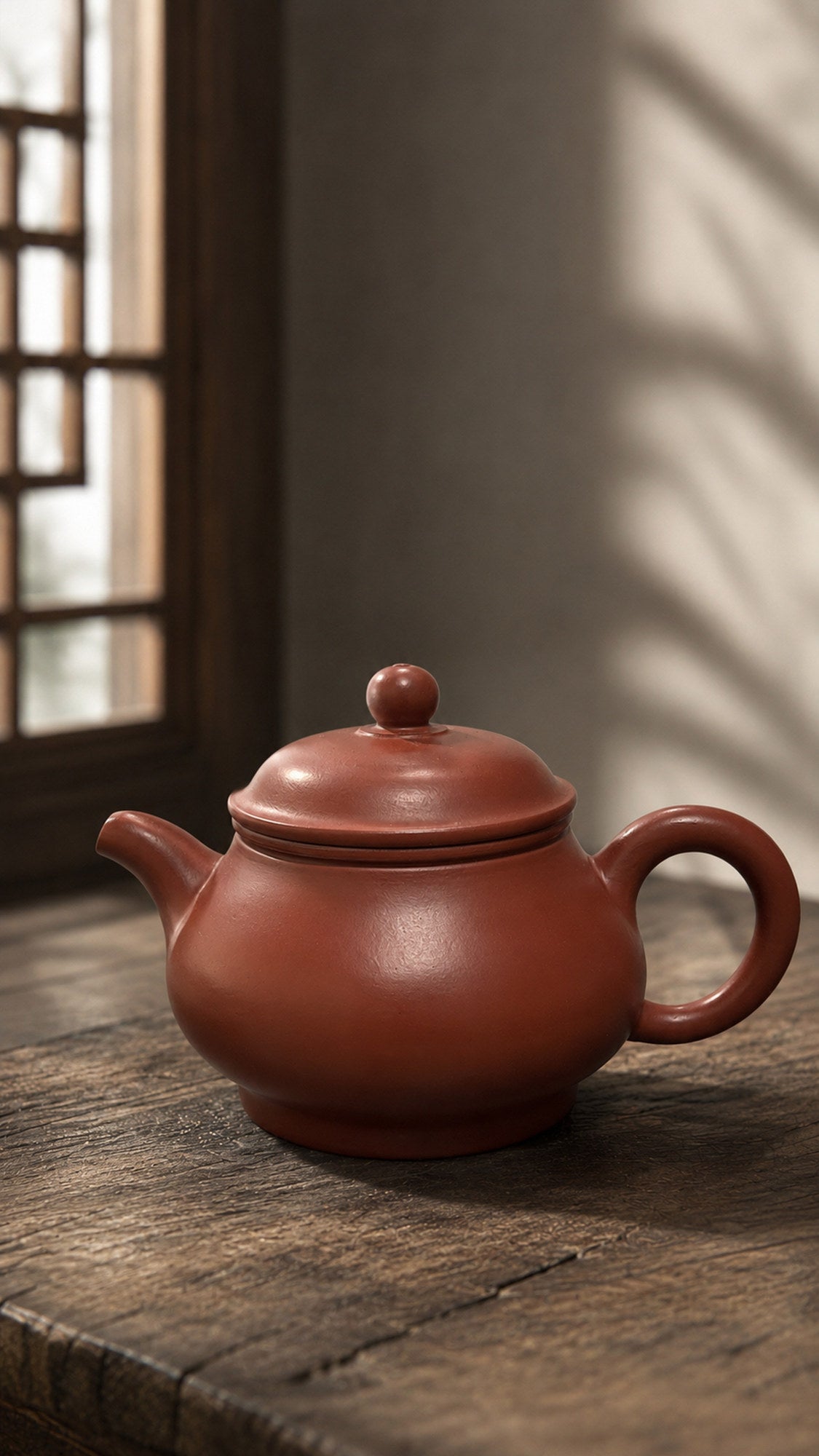 Product view 4 of 150ml Pan Hu zisha teapot in Dahongpao Clay, No. 158