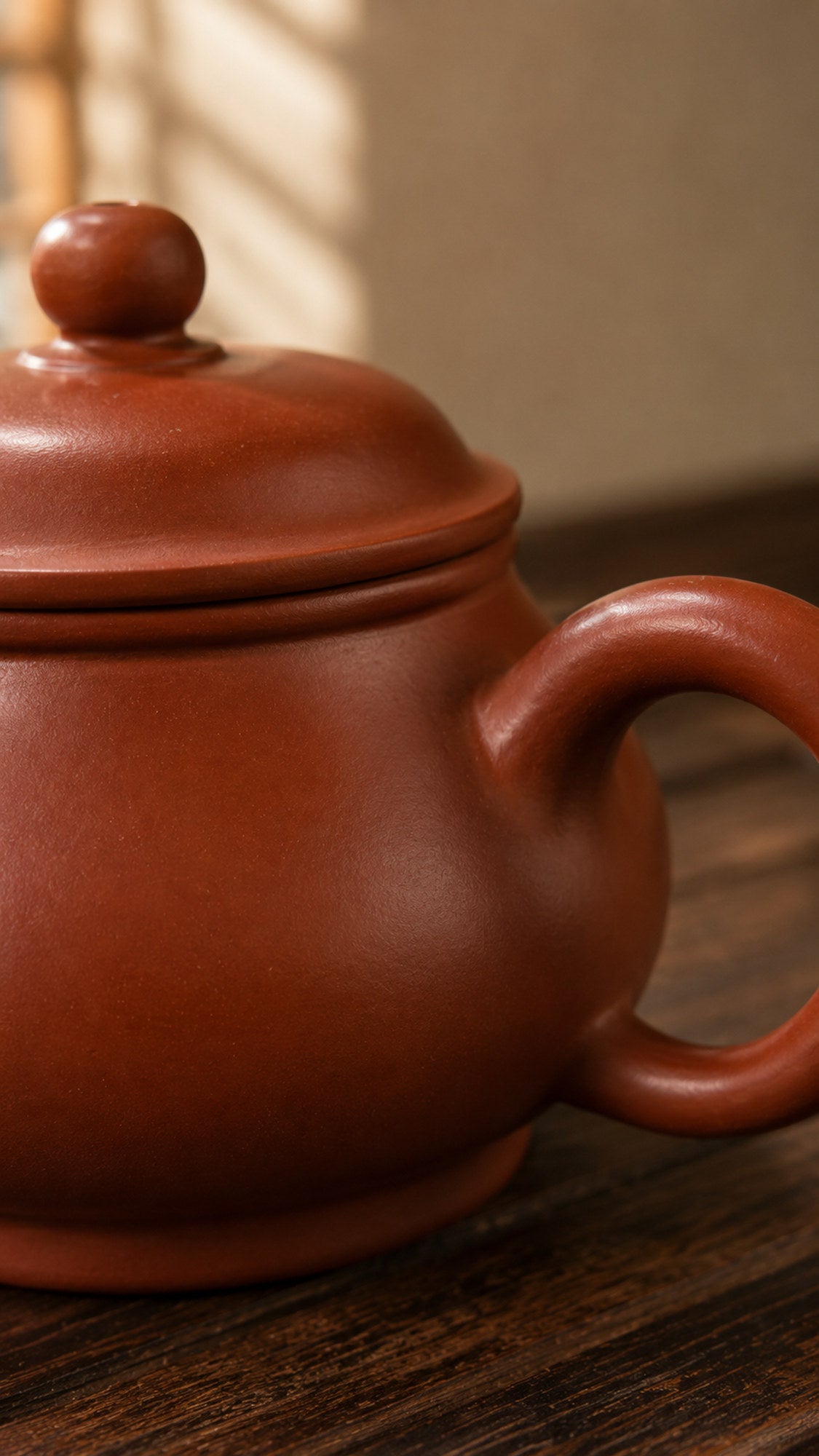 Product view 5 of 150ml Pan Hu zisha teapot in Dahongpao Clay, No. 158