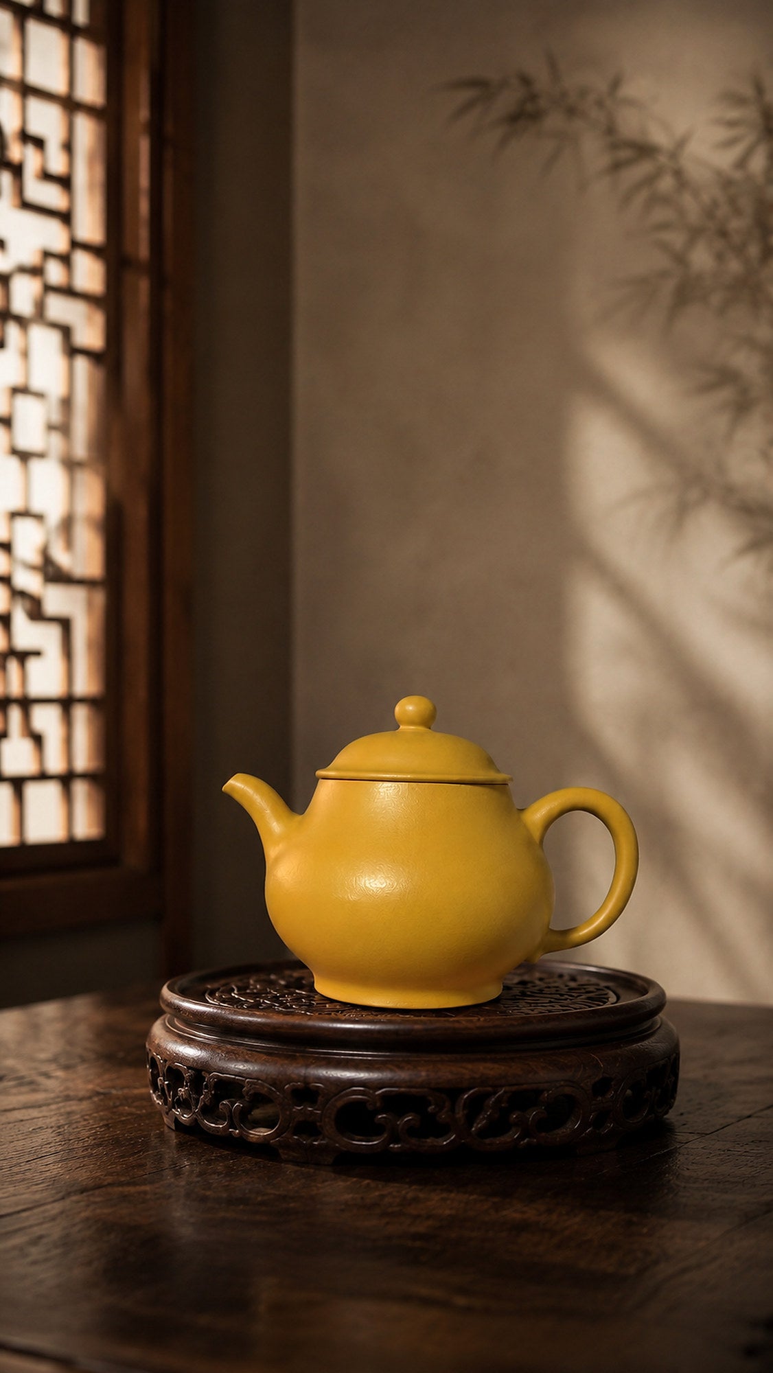 Product view 1 of 180ml Pan Hu zisha teapot in Golden Zhuni Clay, No. 029