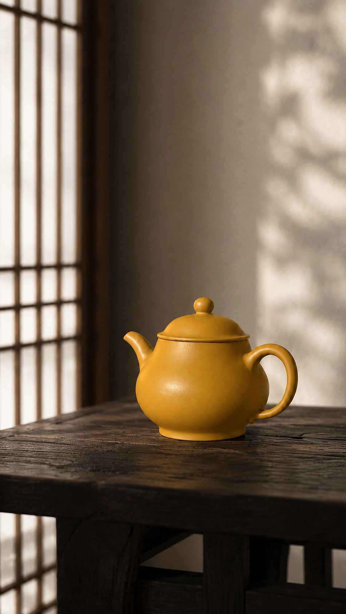 Product view 4 of 180ml Pan Hu zisha teapot in Golden Zhuni Clay, No. 029