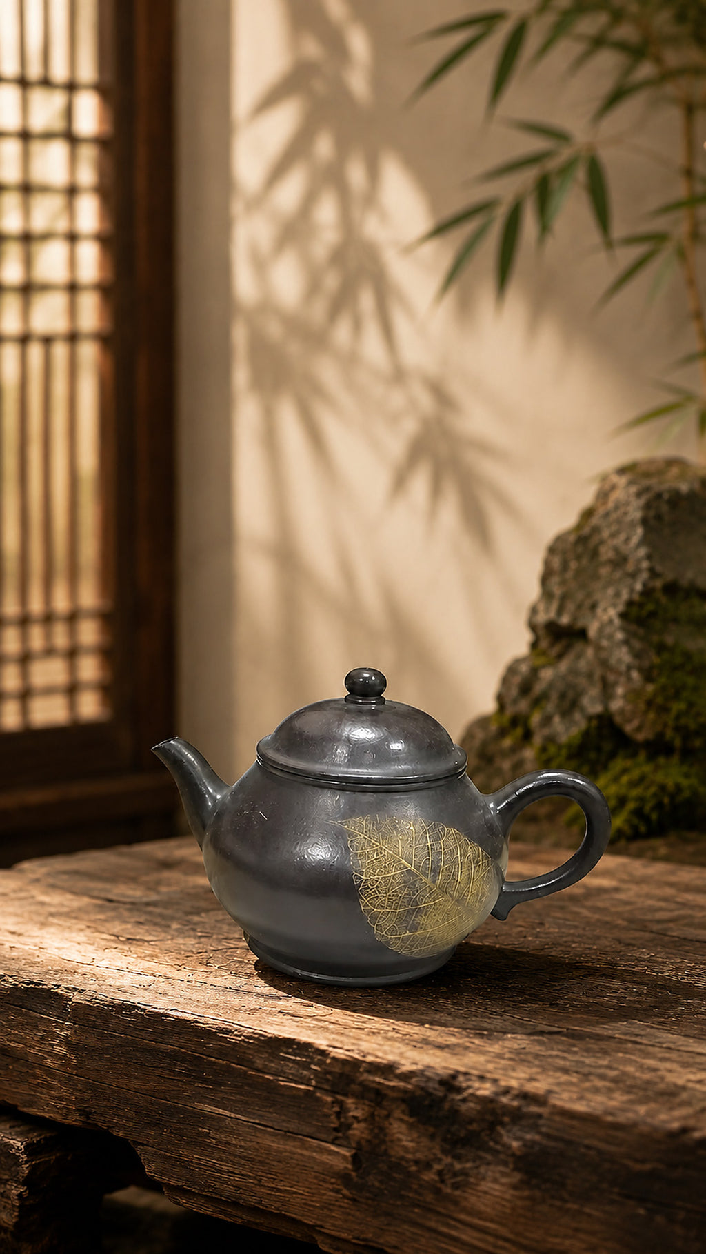 Product view 1 of 110ml Pan Hu zisha teapot in Reduction-Fired Zhuni Clay, No. 048