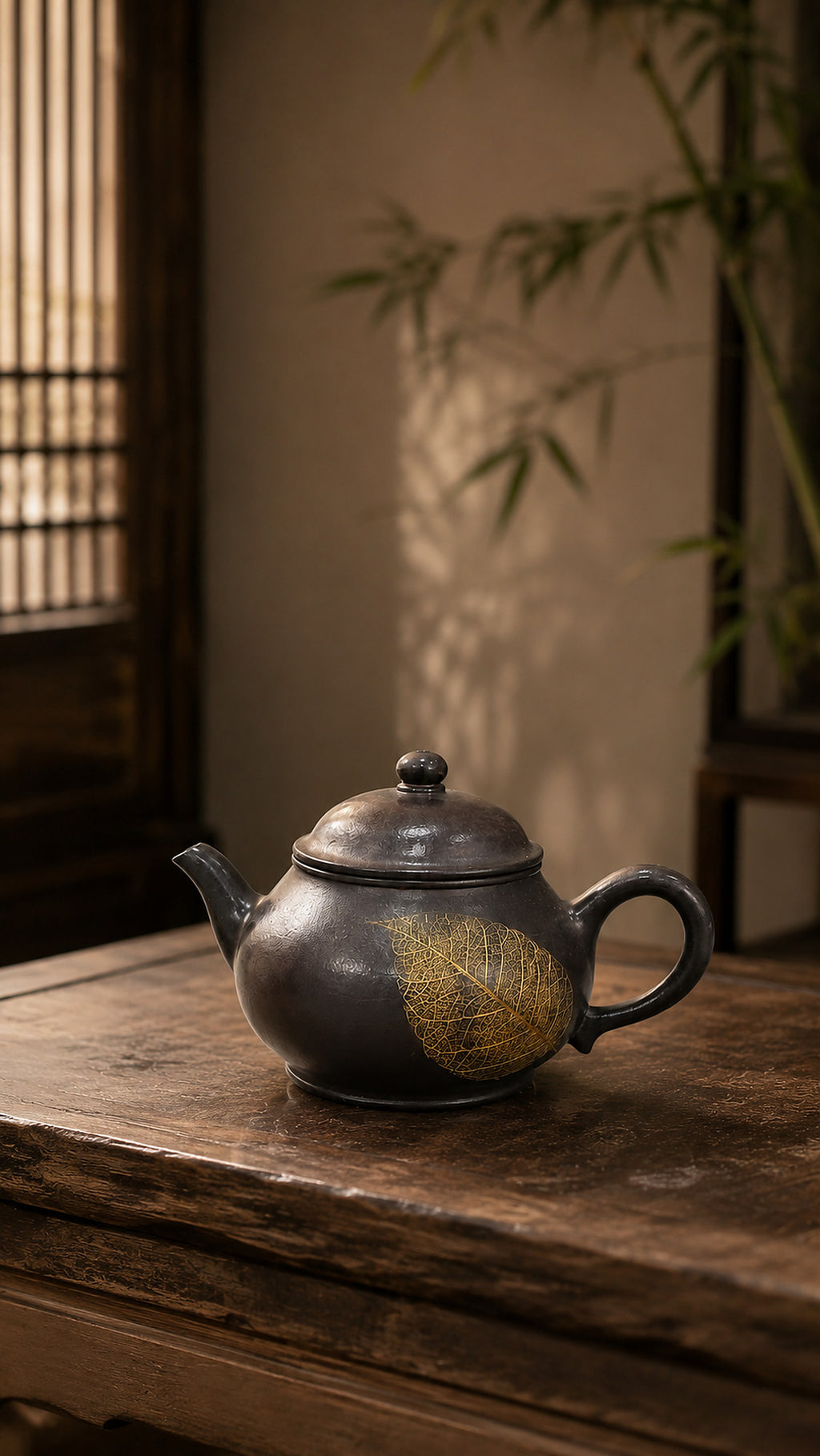 Product view 6 of 110ml Pan Hu zisha teapot in Reduction-Fired Zhuni Clay, No. 048