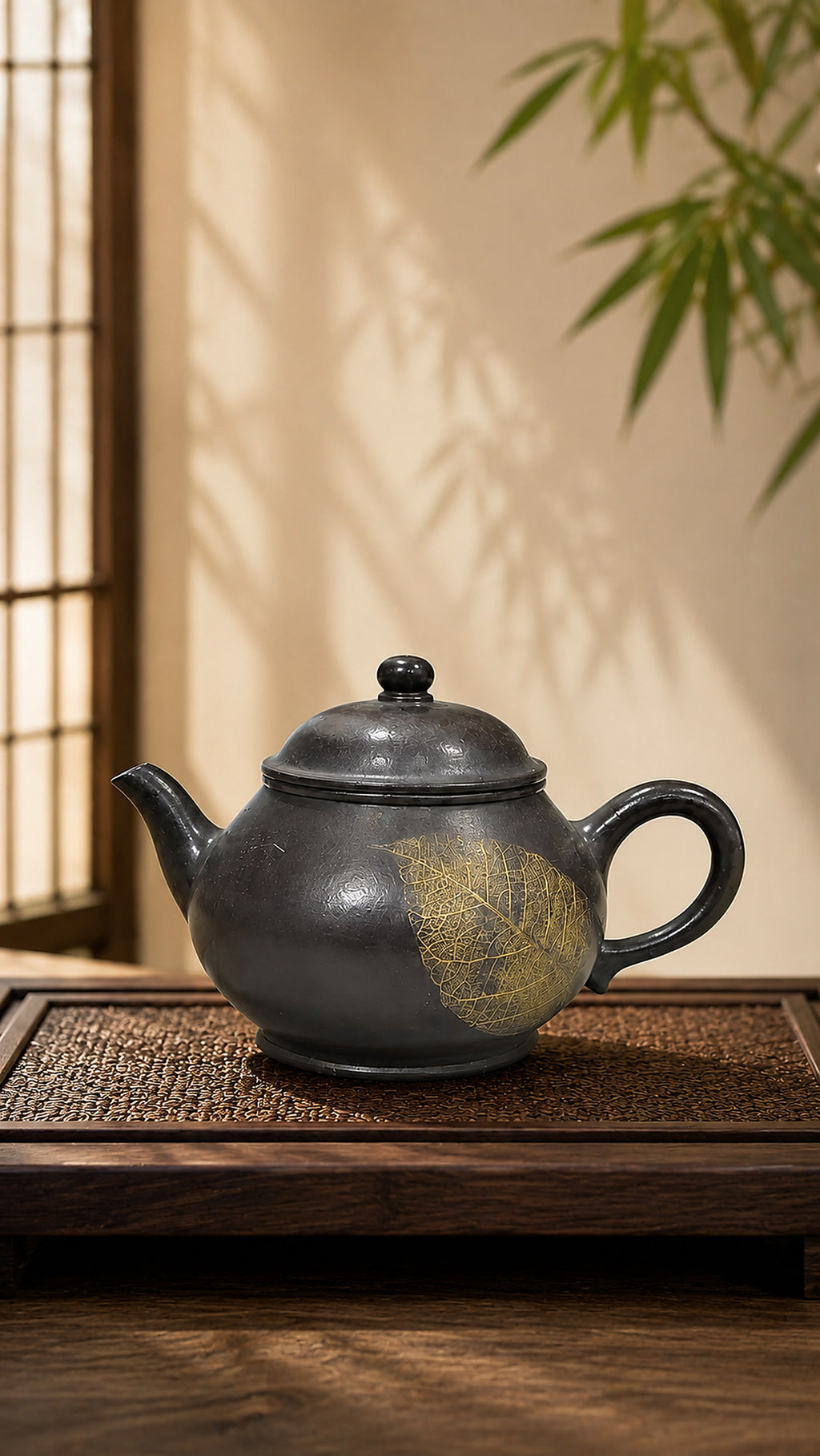 Product view 7 of 110ml Pan Hu zisha teapot in Reduction-Fired Zhuni Clay, No. 048