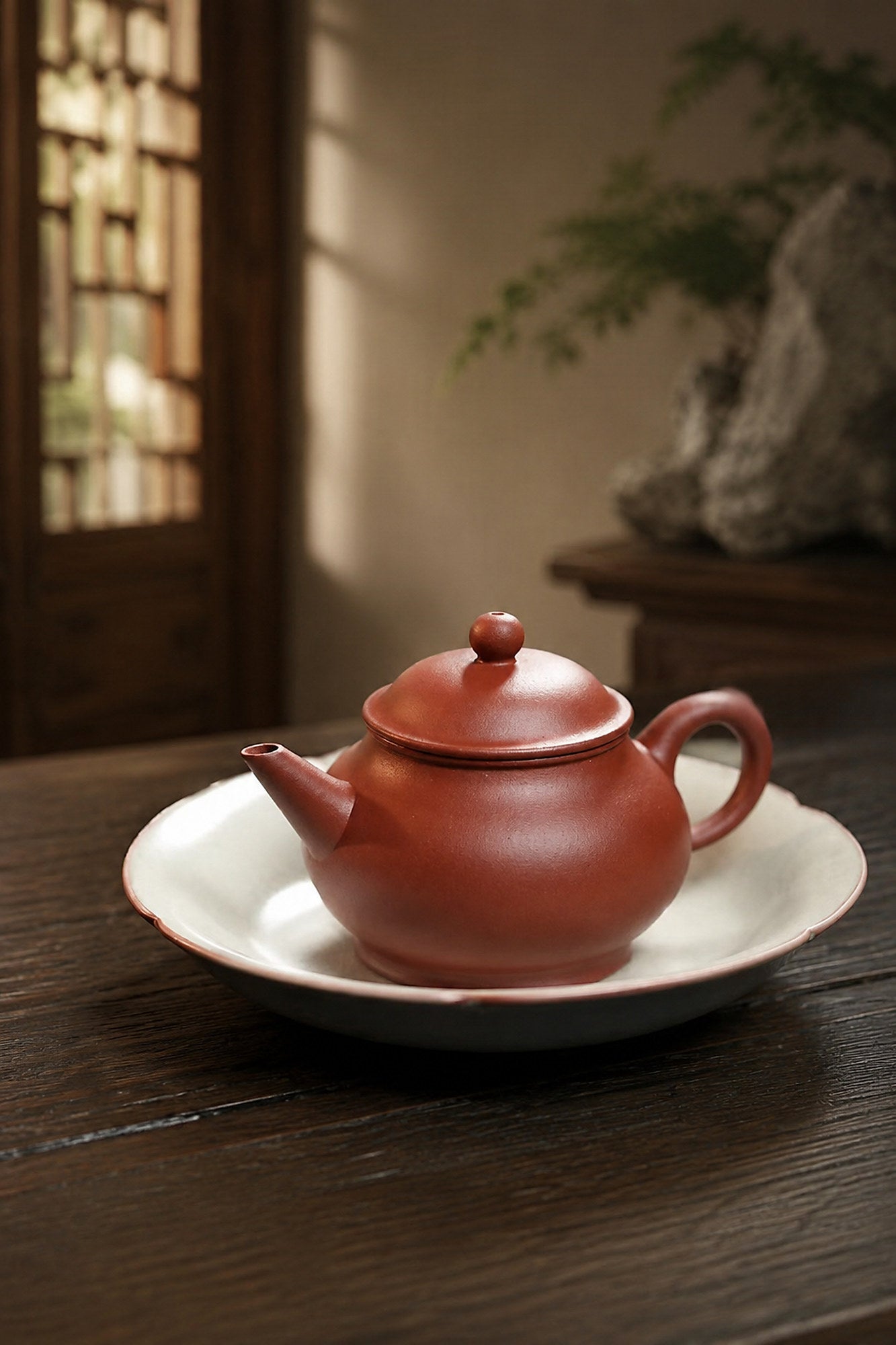 Product view 2 of 100ml Pan Hu zisha teapot in Zhuni Clay, No. 329