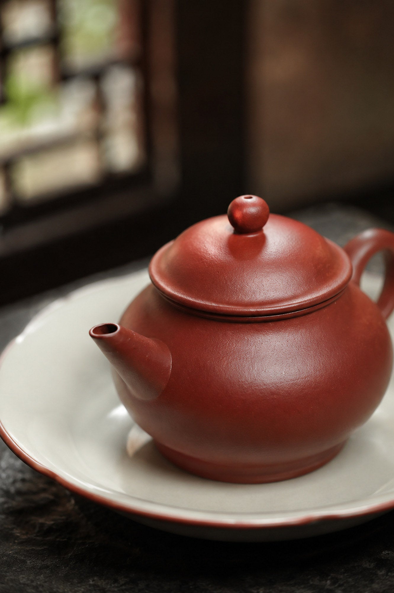 Product view 3 of 100ml Pan Hu zisha teapot in Zhuni Clay, No. 329