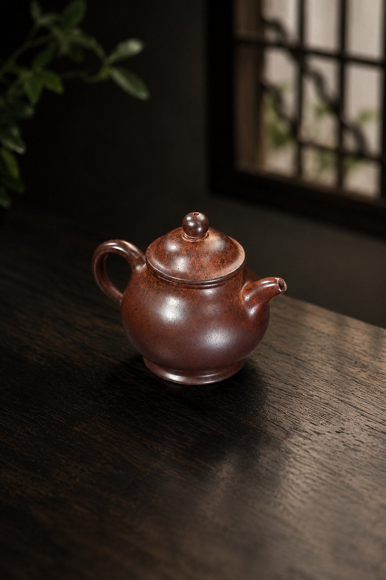 Product view 1 of 130ml Pan Hu zisha teapot in Zini Clay, No. 355