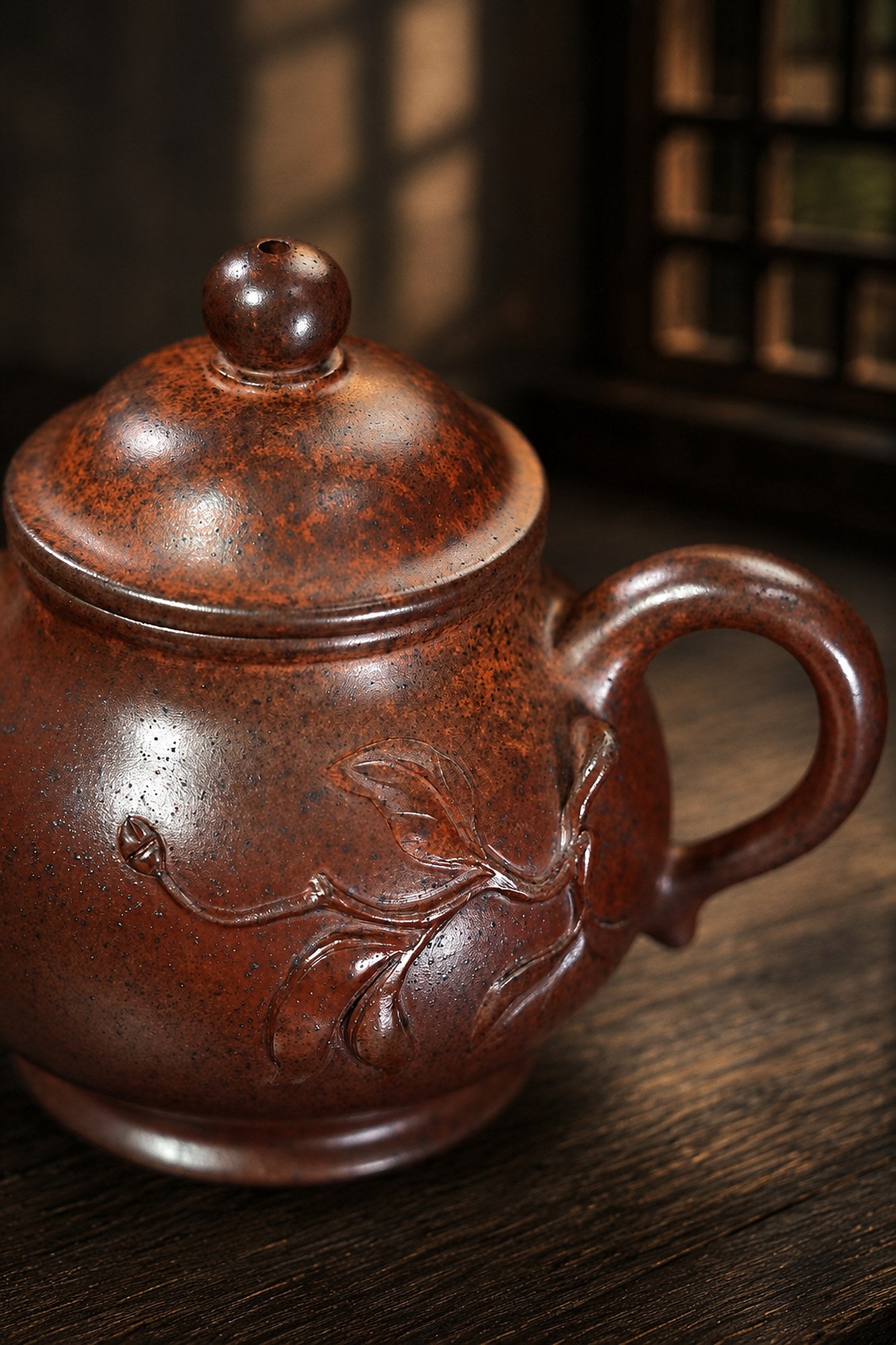 Product view 2 of 130ml Pan Hu zisha teapot in Zini Clay, No. 355