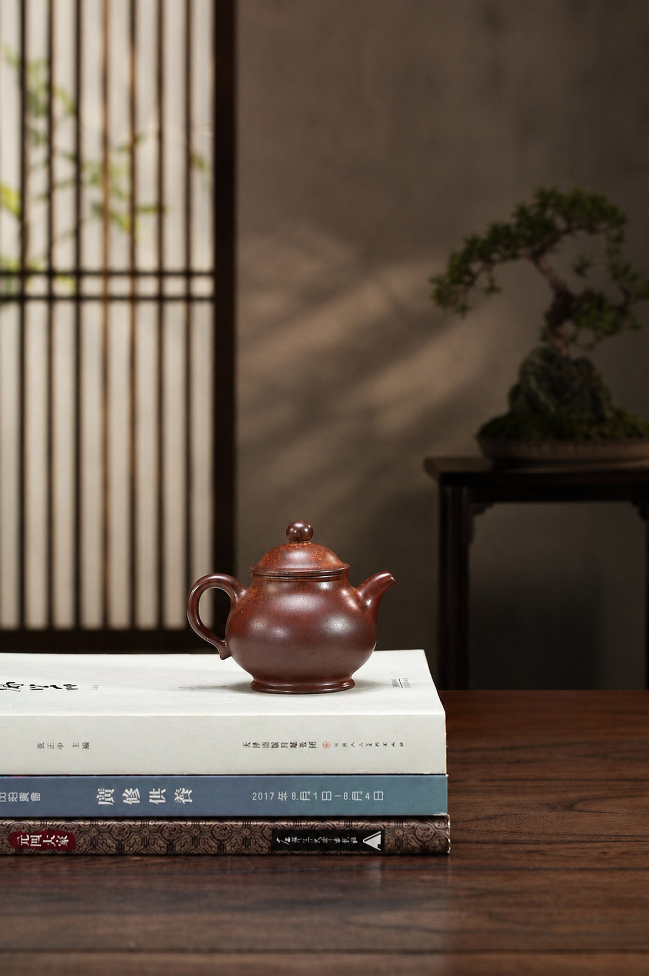 Product view 4 of 130ml Pan Hu zisha teapot in Zini Clay, No. 355