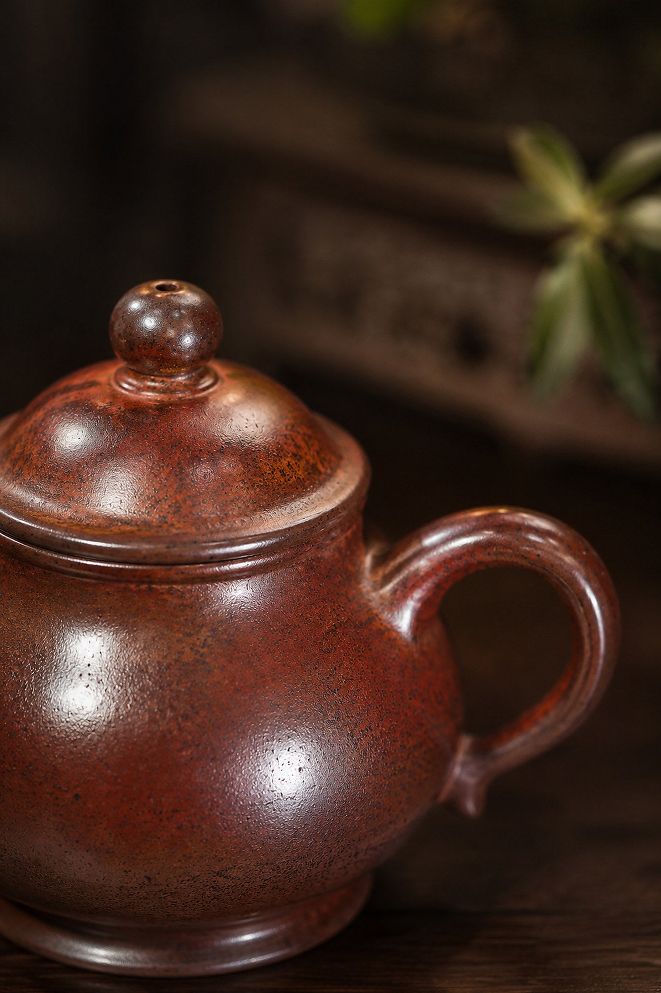 Product view 5 of 130ml Pan Hu zisha teapot in Zini Clay, No. 355