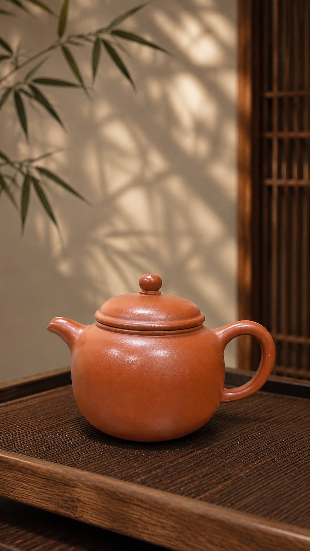 Product view 1 of 140ml Paozun zisha teapot in Red Jiangponi Clay, No. 055