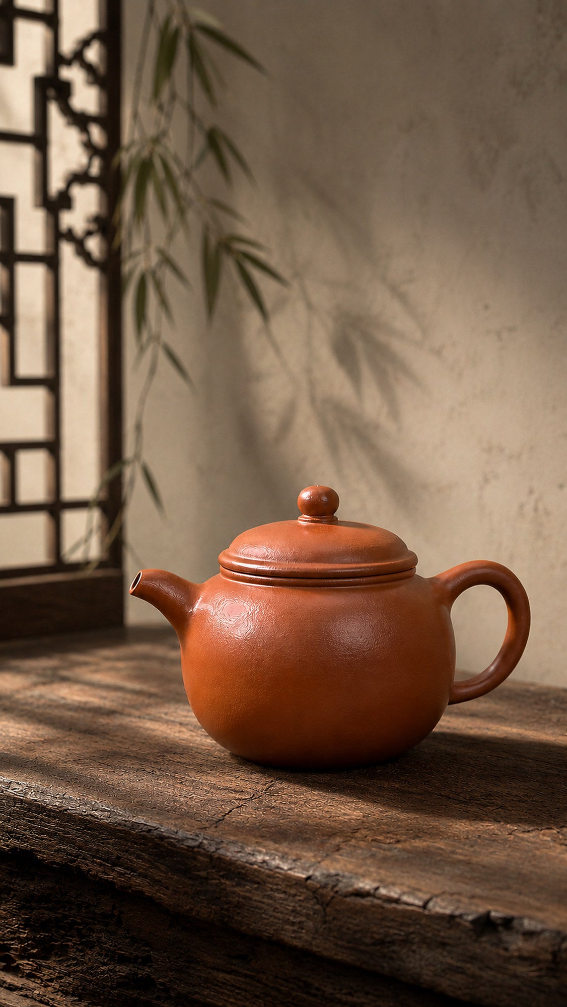 Product view 6 of 140ml Paozun zisha teapot in Red Jiangponi Clay, No. 055