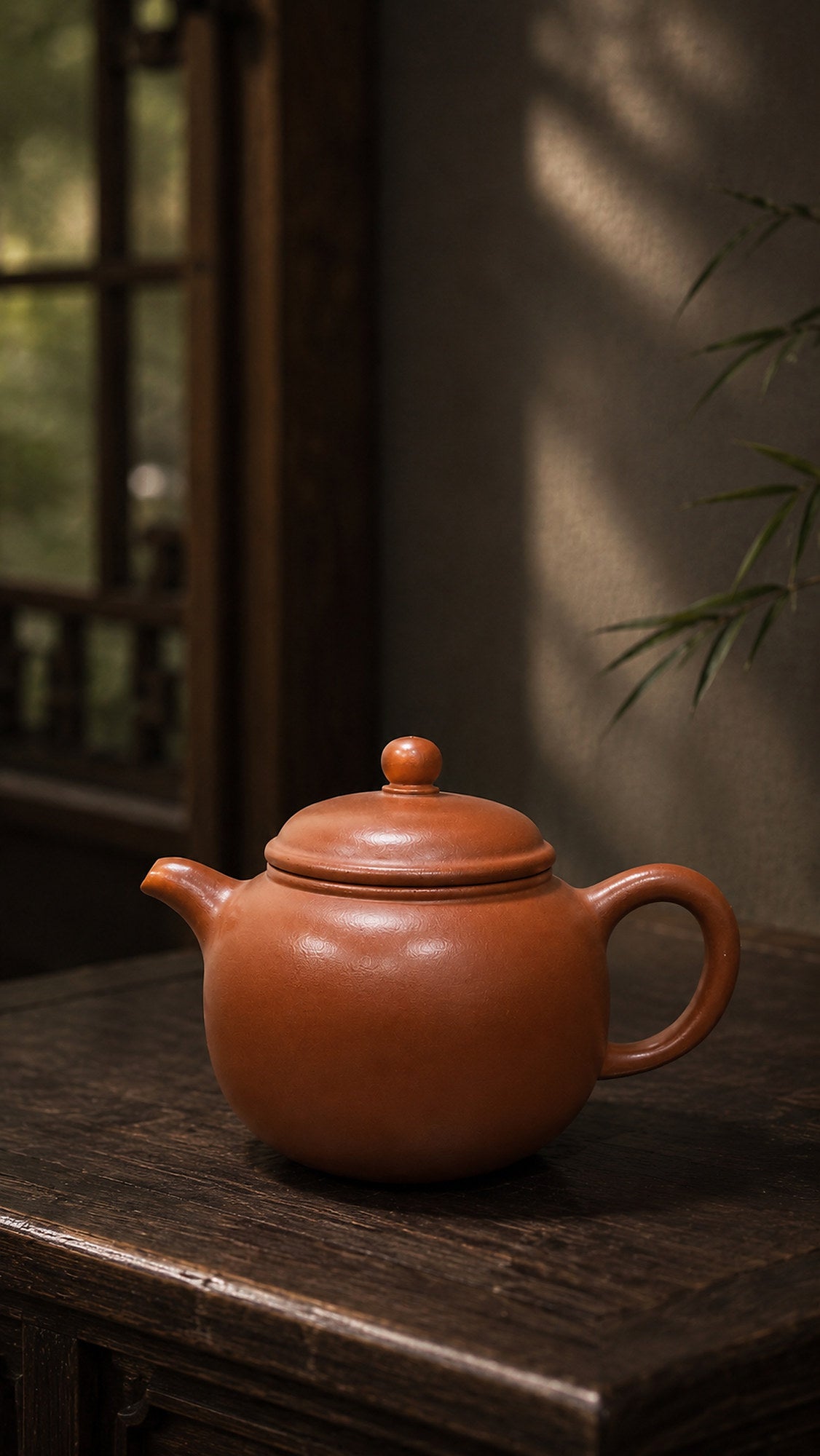 Product view 9 of 140ml Paozun zisha teapot in Red Jiangponi Clay, No. 055