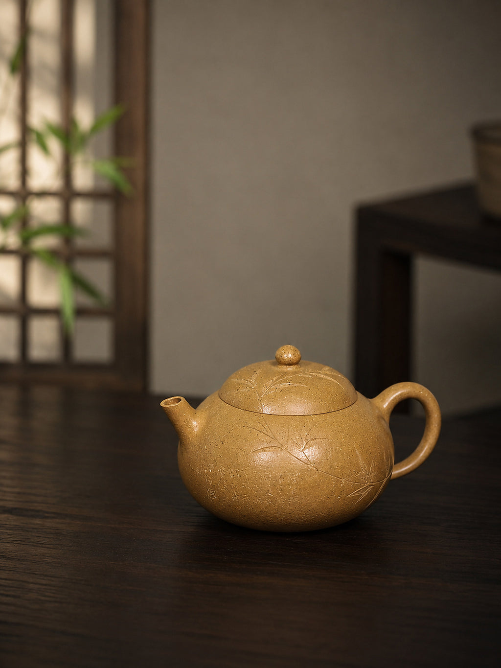 Product view 7 of 120ml Pear-Shaped zisha teapot in Aged Duanni Clay, No. 418