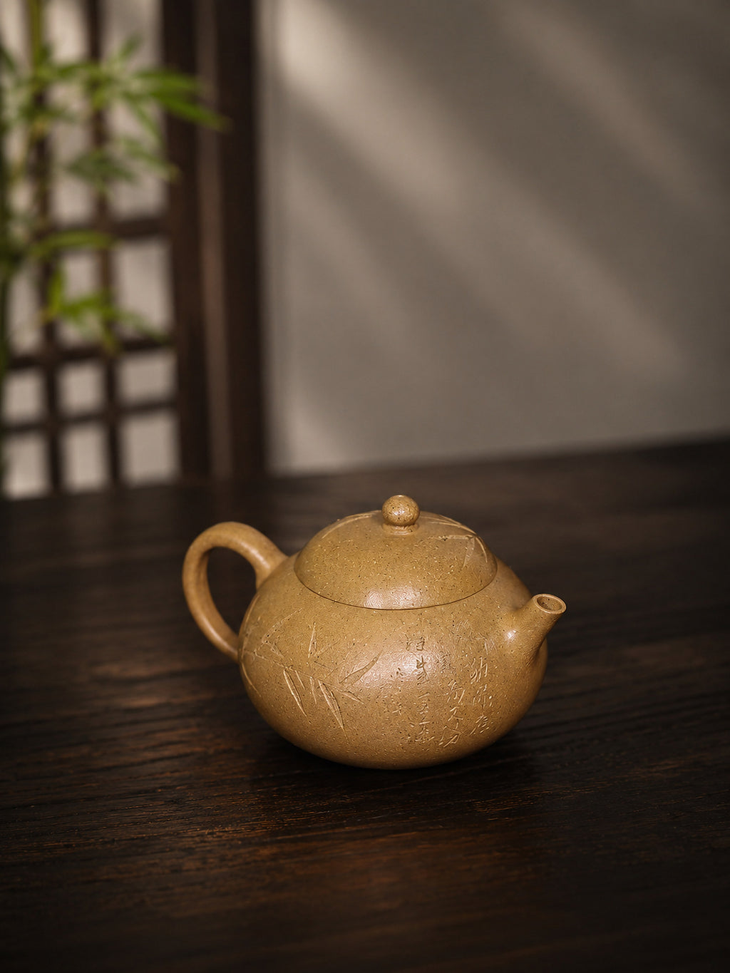 Product view 9 of 120ml Pear-Shaped zisha teapot in Aged Duanni Clay, No. 418