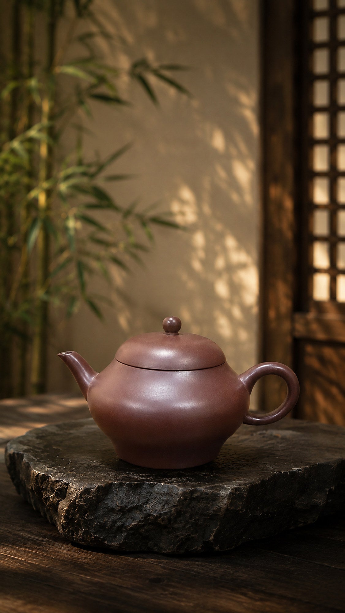 Product view 1 of 100ml Pear-Shaped zisha teapot in Longxuesha Clay, No. 060