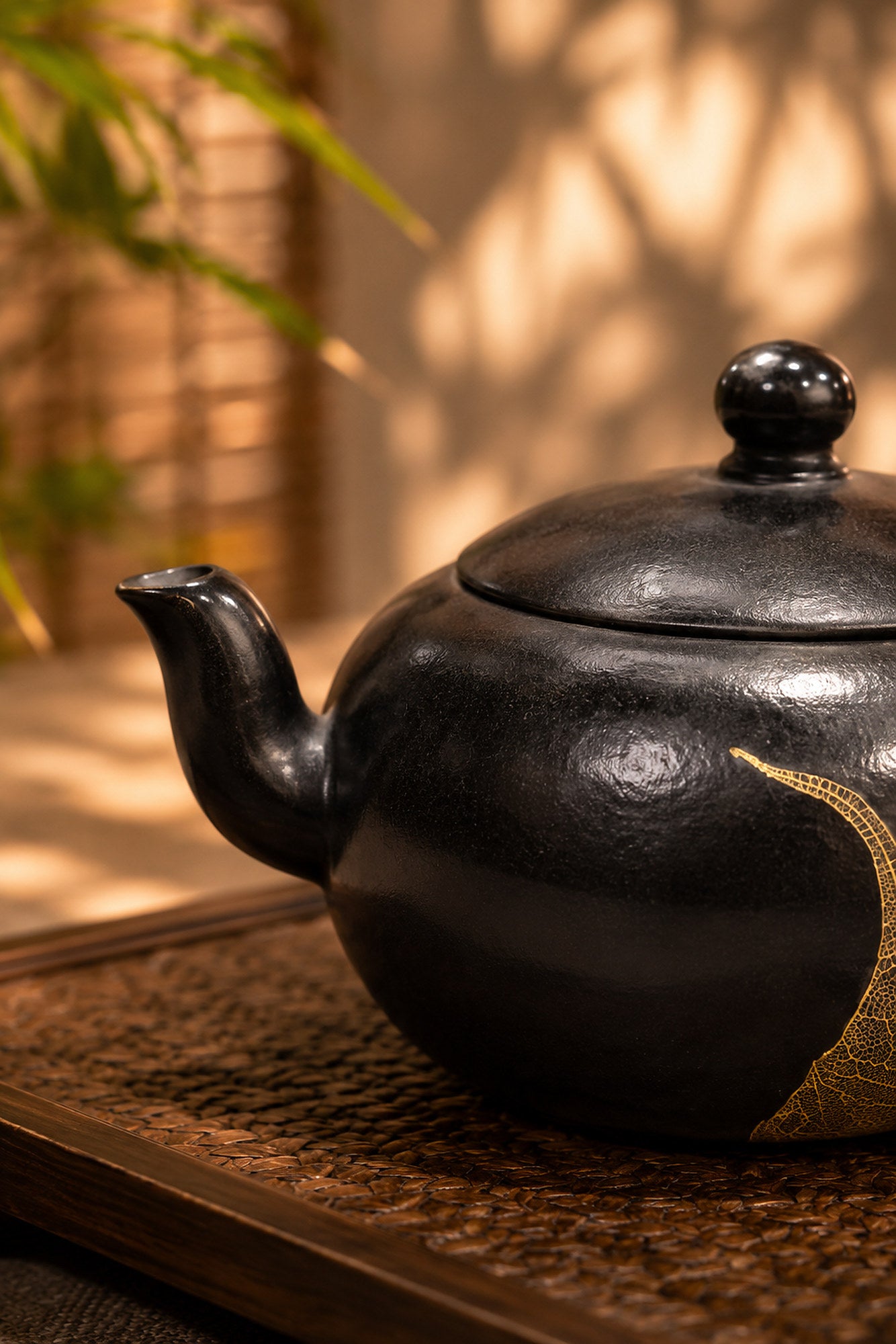 Product view 8 of 90ml Pear-Shaped zisha teapot in Reduction-Fired Zhuni Clay, No. 047