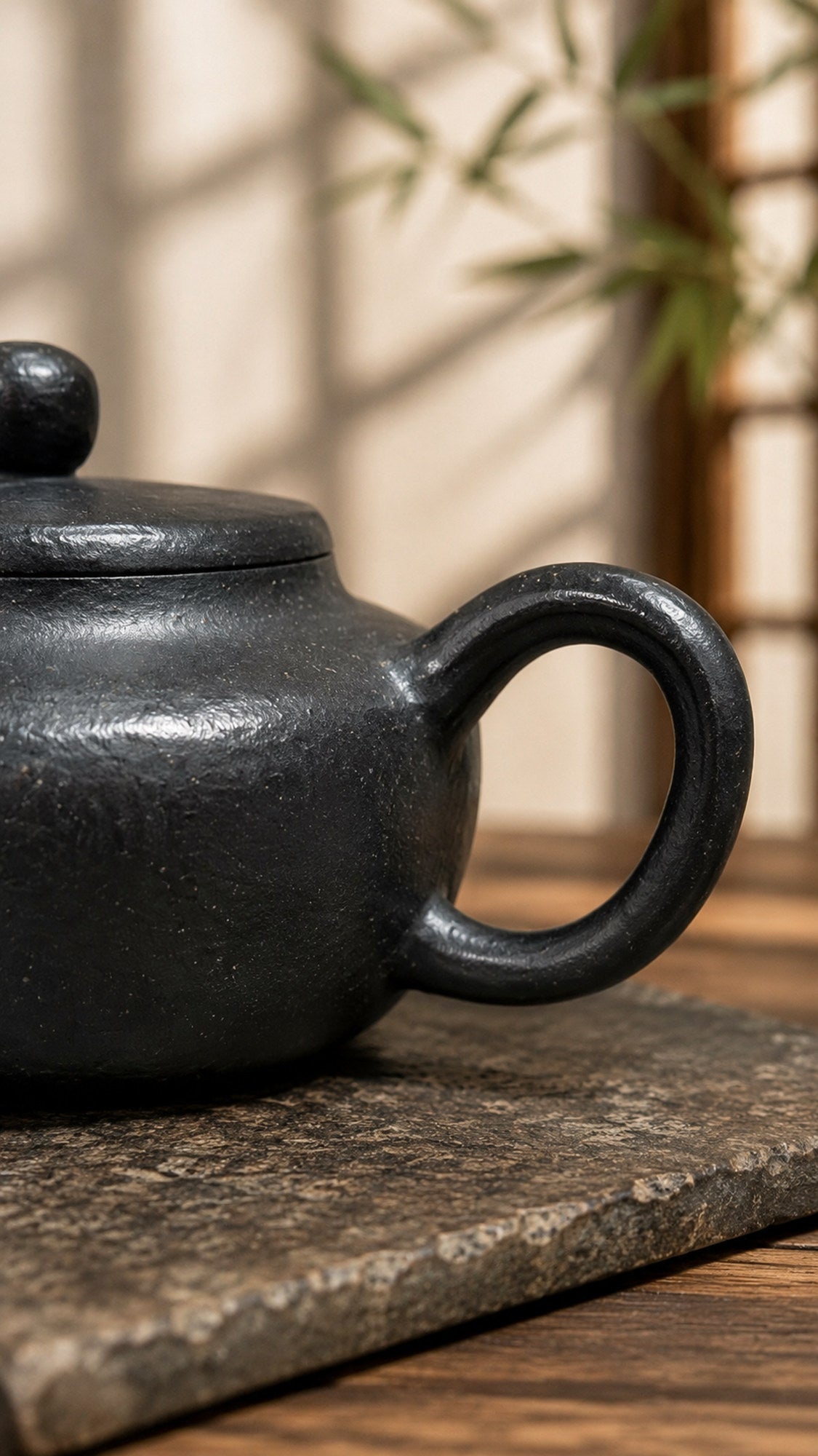 Product view 5 of 100ml Pear-Shaped zisha teapot in Reduction-Fired Zhuni Clay, No. 208