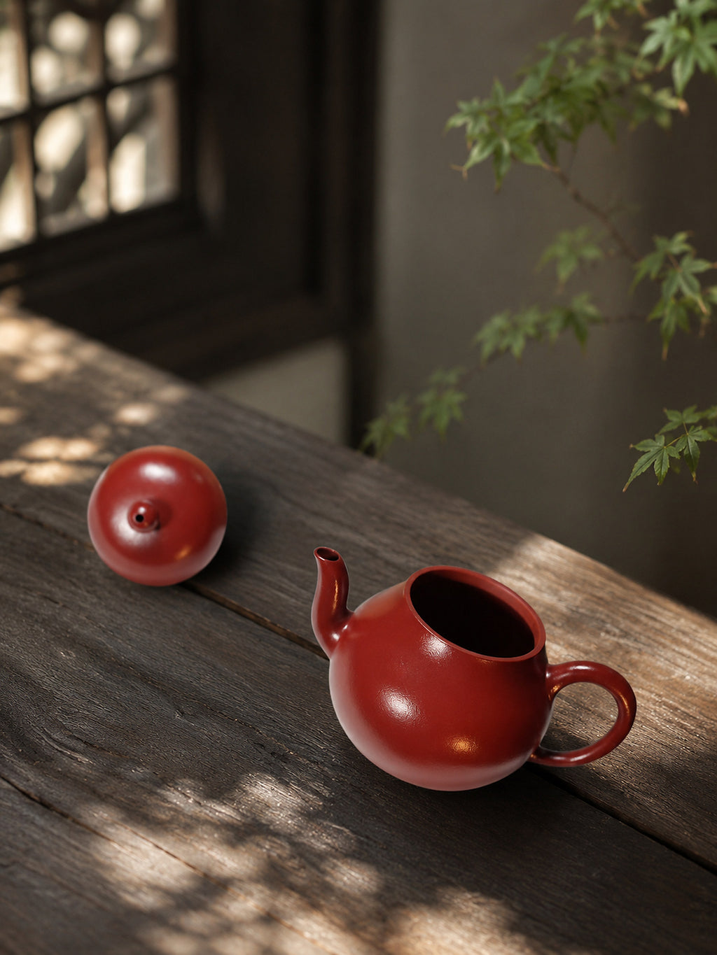 Product view 6 of 120ml Pear-Shaped zisha teapot in Zhuni Clay, No. 319