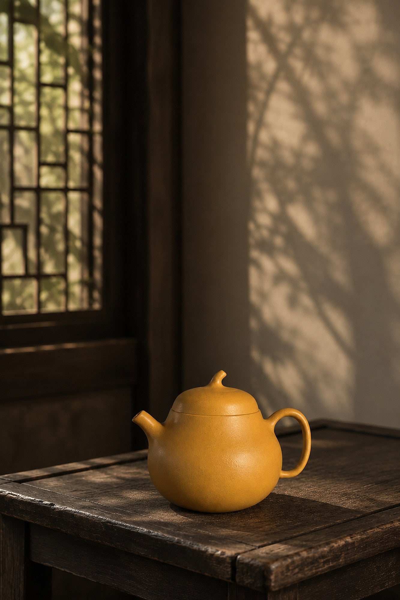 Product view 6 of 100ml Qie Gua zisha teapot in Golden Duanni Clay, No. 027