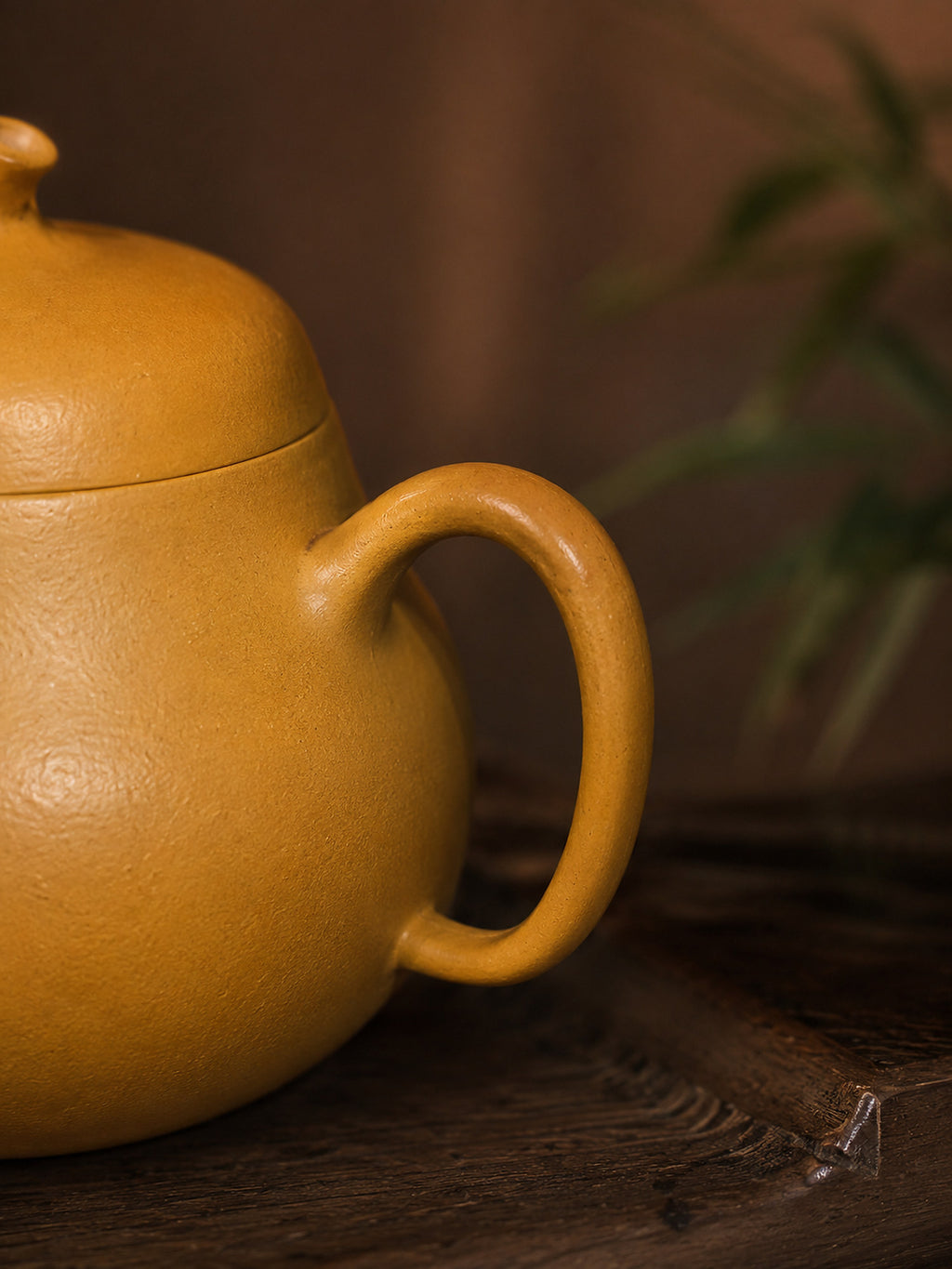 Product view 8 of 100ml Qie Gua zisha teapot in Golden Duanni Clay, No. 027