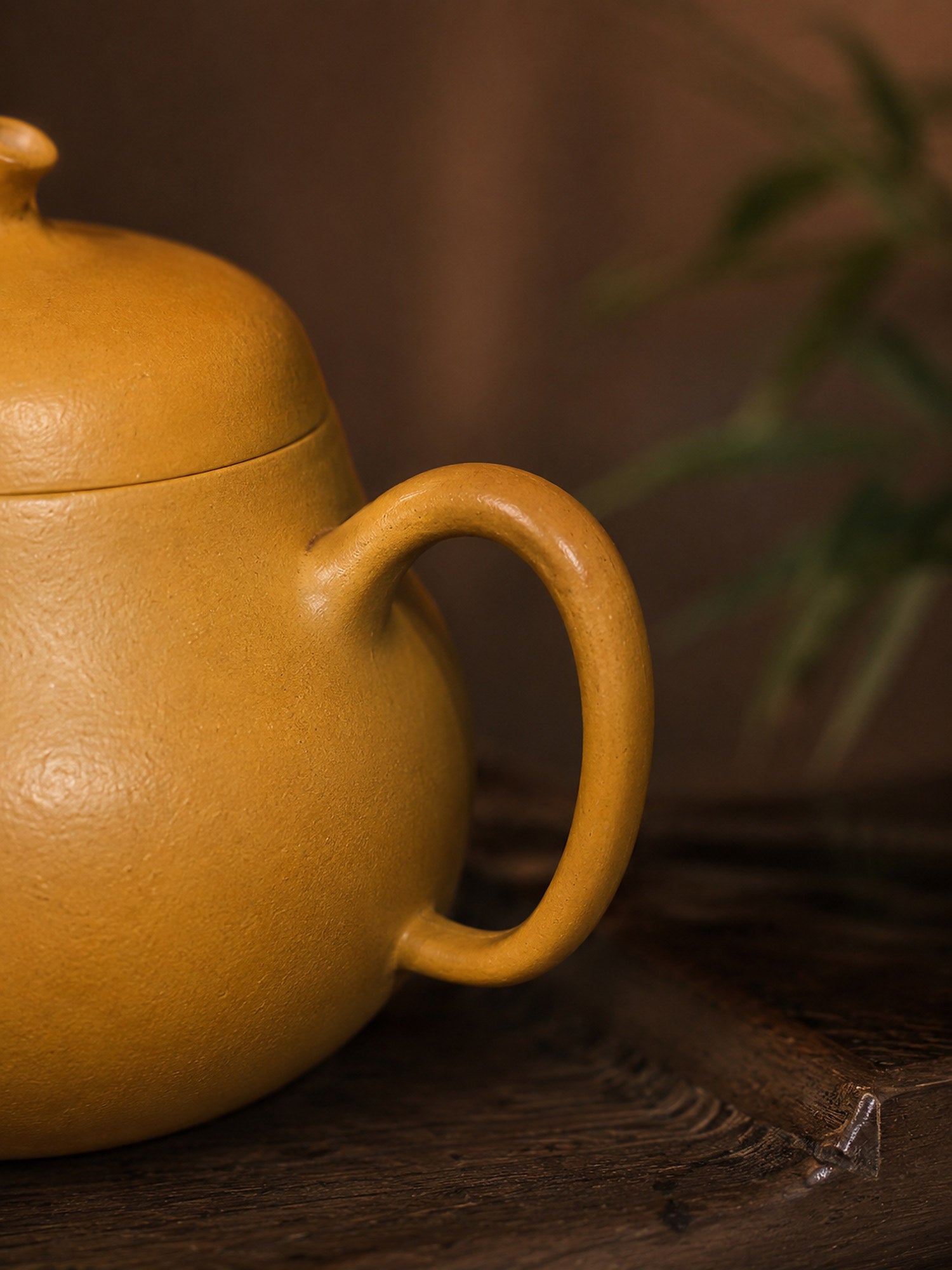 Product view 8 of 100ml Qie Gua zisha teapot in Golden Duanni Clay, No. 027