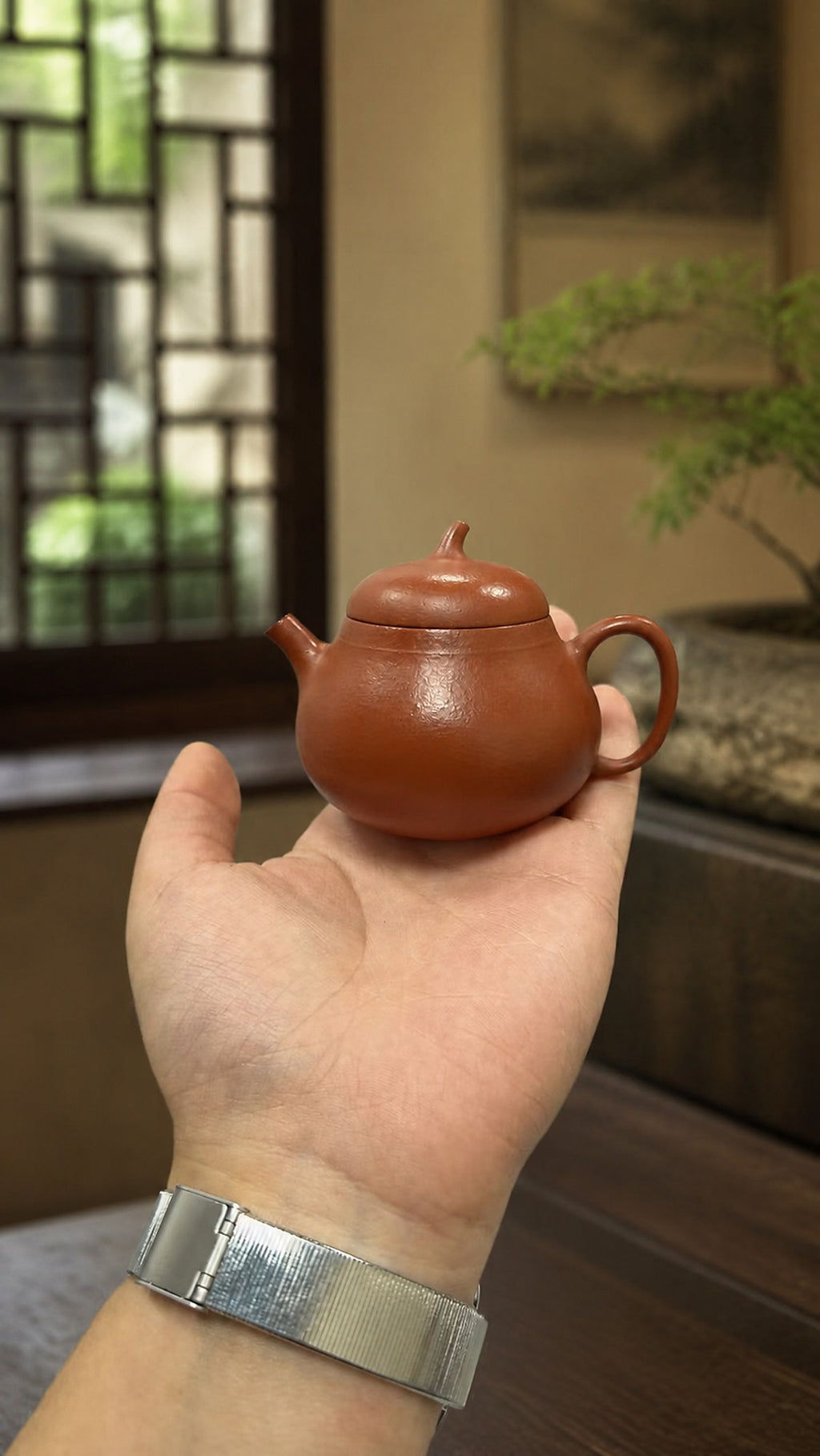 Product view 2 of 50ml Qie Gua zisha teapot in Zhuni Clay, No. 033