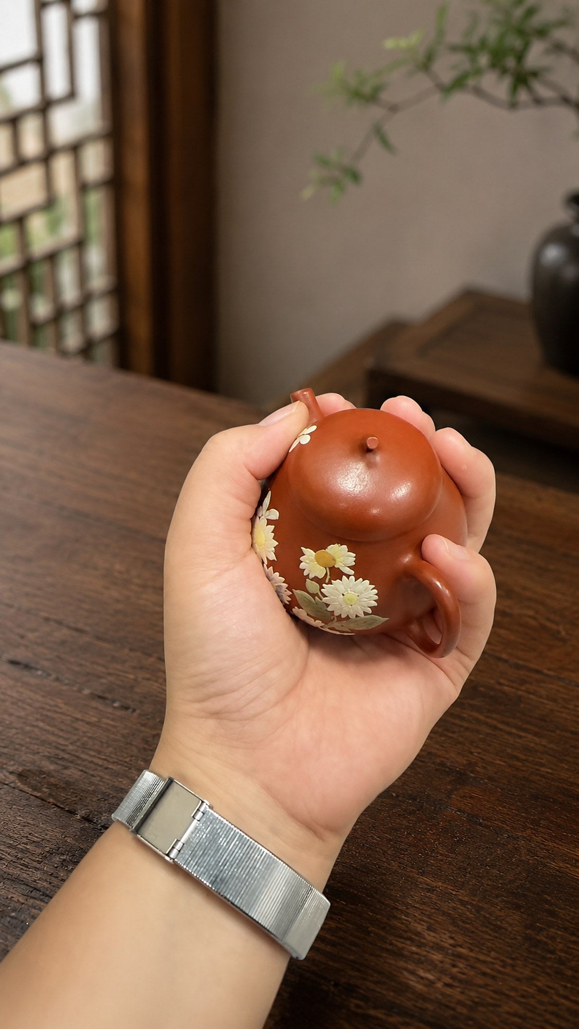 Product view 2 of 80ml Qie Gua zisha teapot in Zhuni Clay, No. 042