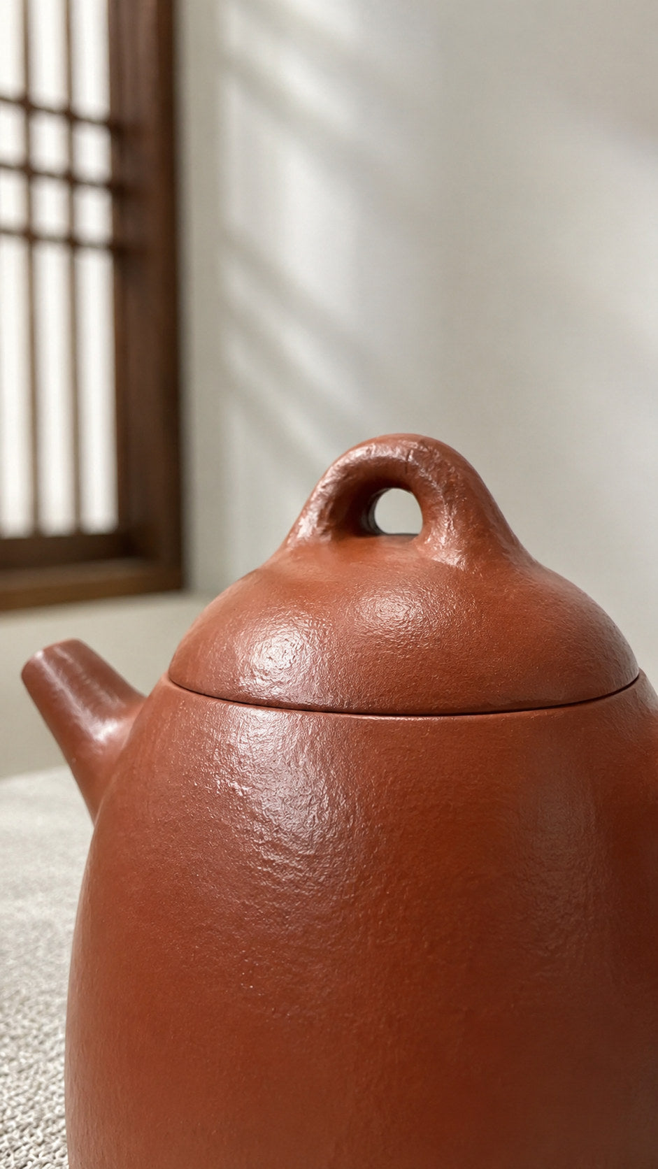 Product view 3 of 140ml Qinquan zisha teapot in Jiangponi Clay, No. 100