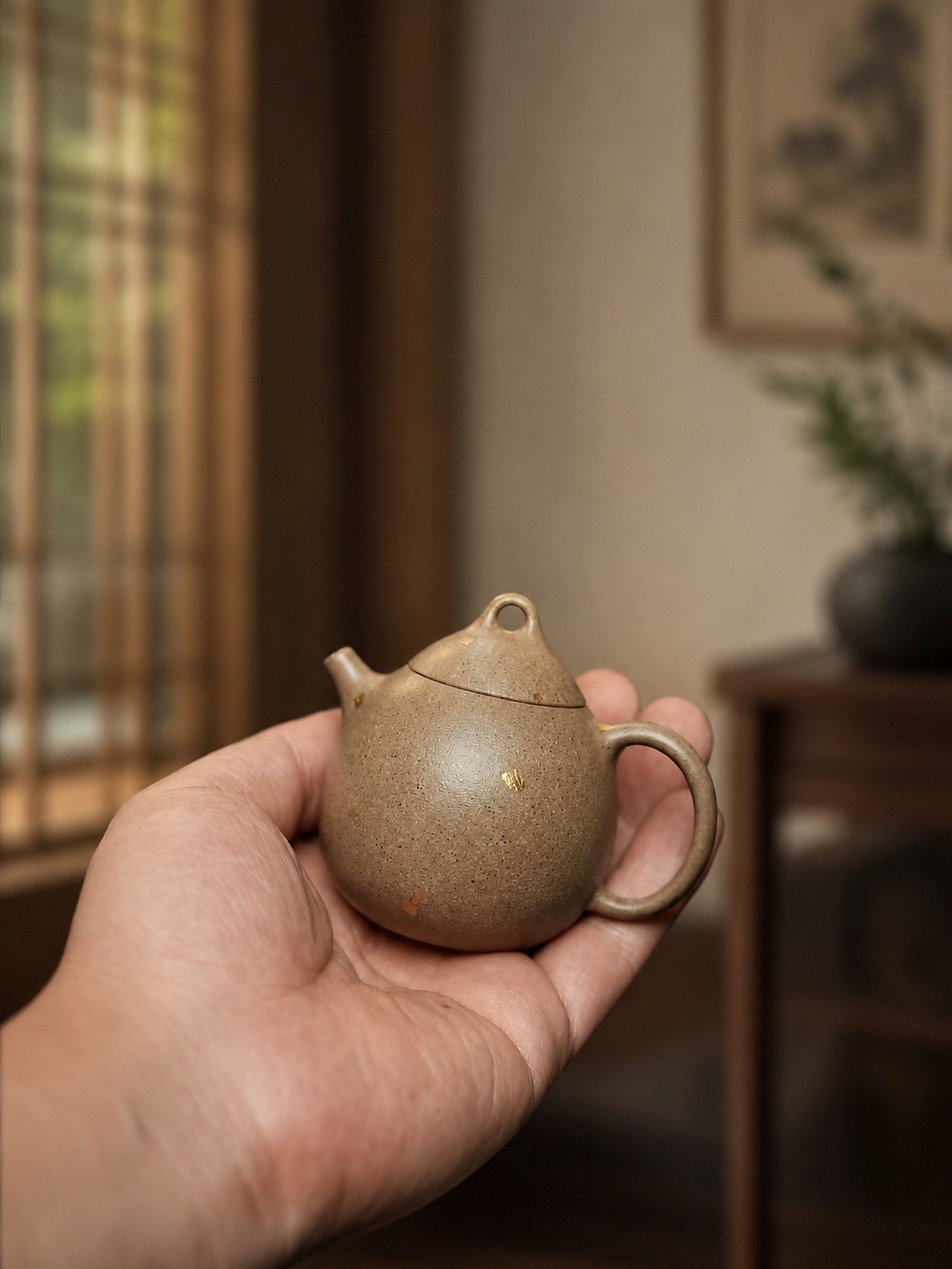 Product view 4 of 75ml Qinquan zisha teapot in Qing Jiangponi Clay, No. 256