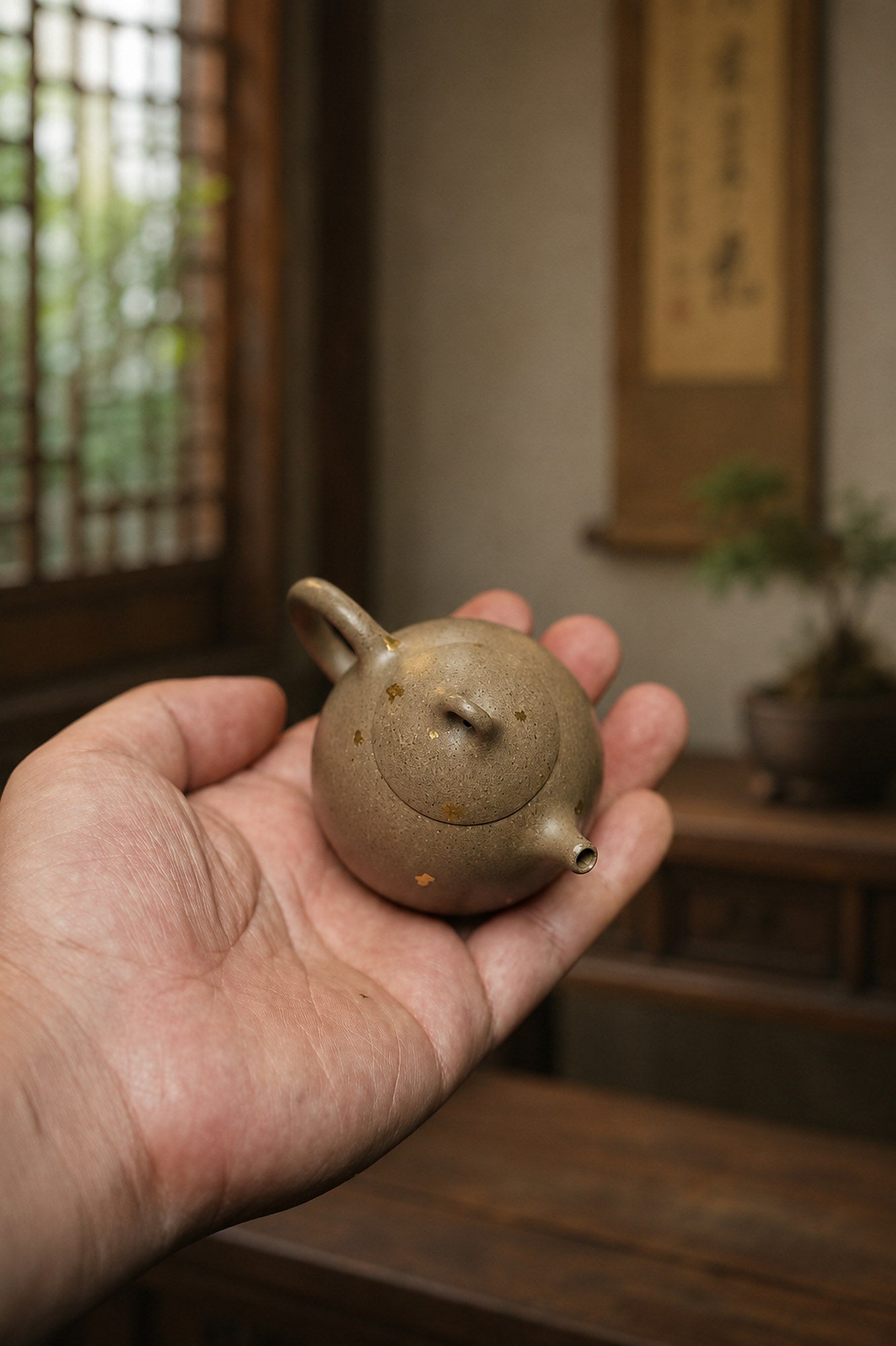 Product view 5 of 75ml Qinquan zisha teapot in Qing Jiangponi Clay, No. 256